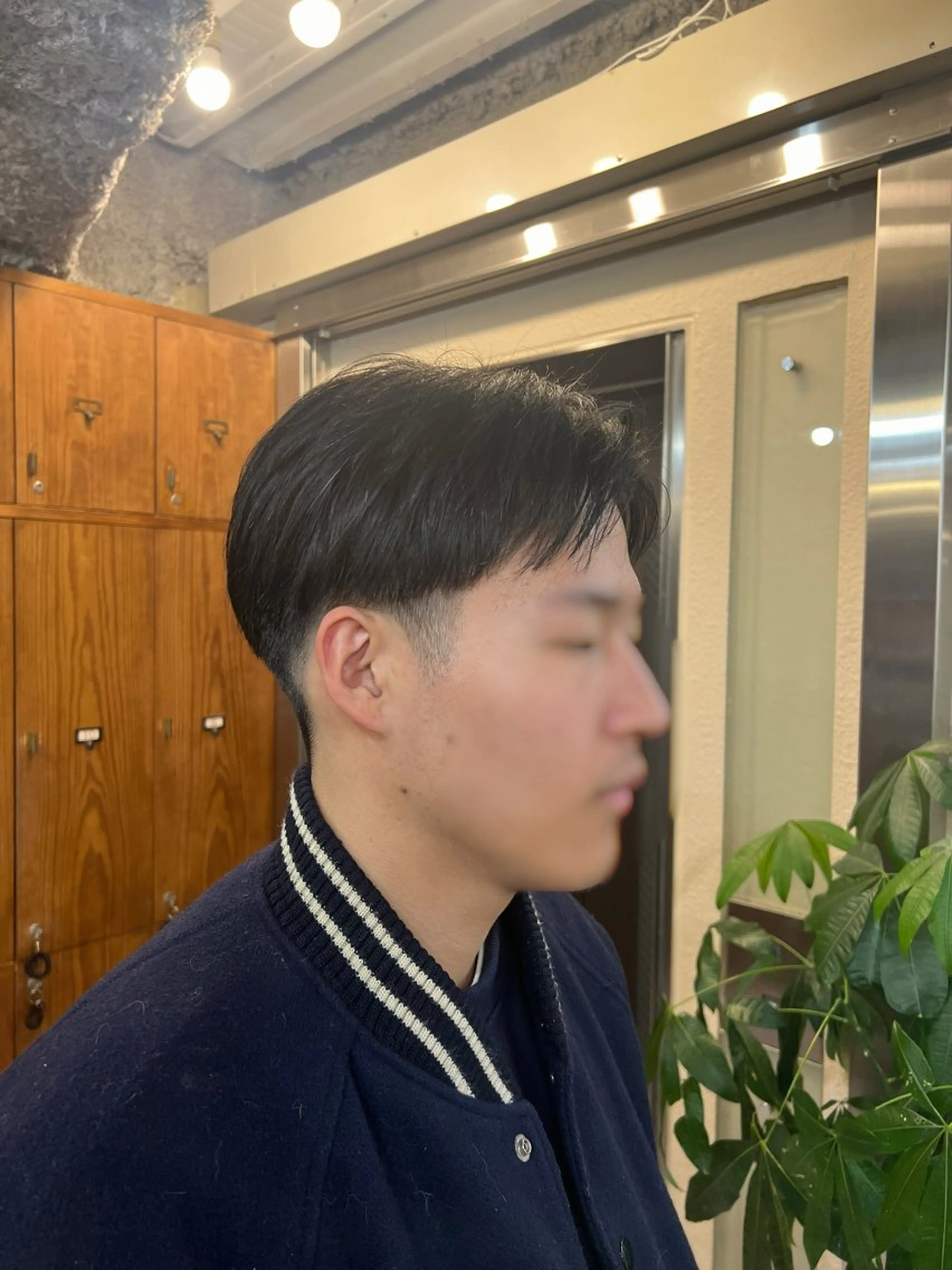 メンズ メンズ職人/センター パート/富沢真斗のヘアスタイル