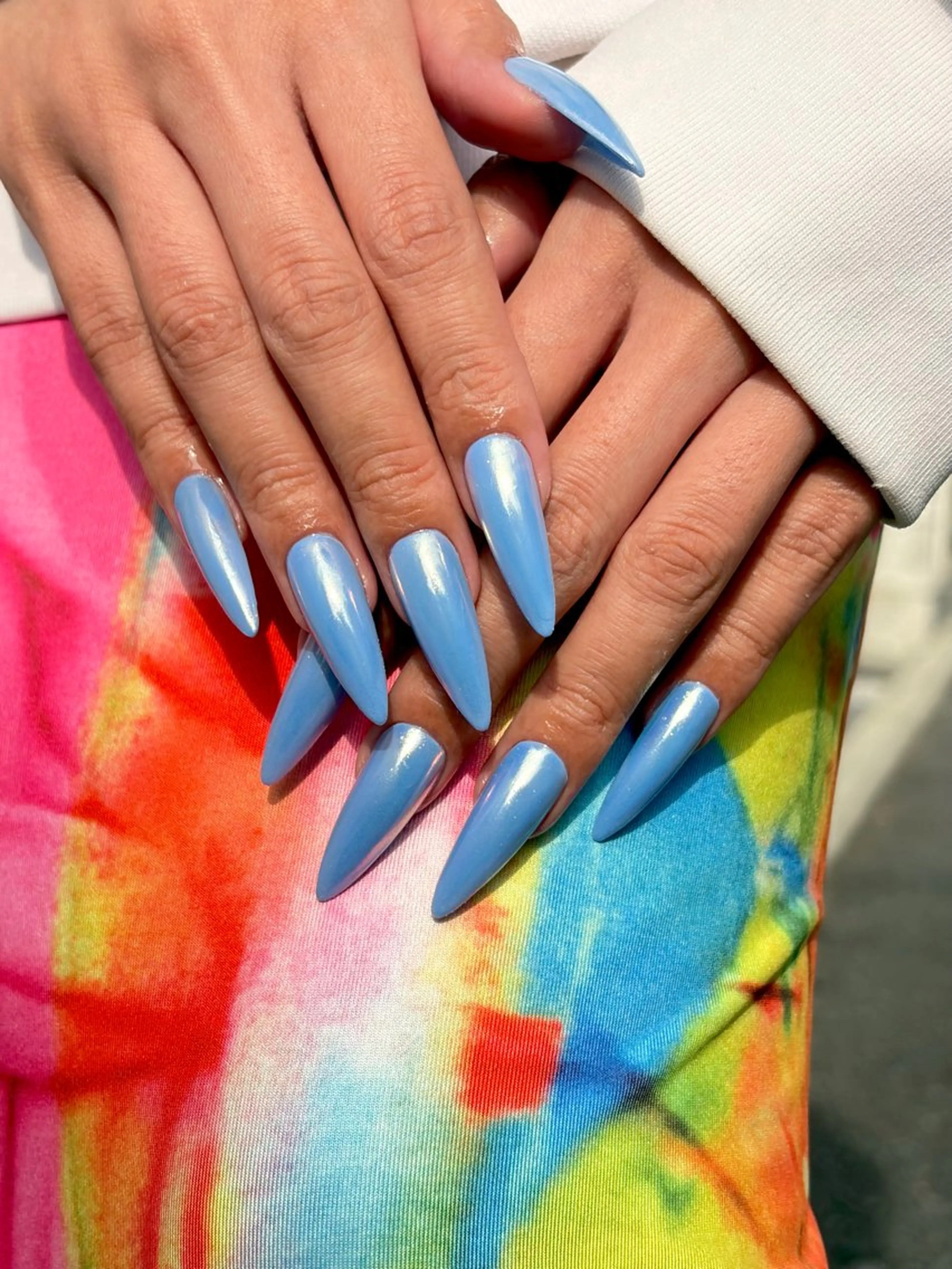 ネイル ワンカラーネイル ハンドネイル PINS16✴︎ 原宿ネイリストumiのネイルデザイン