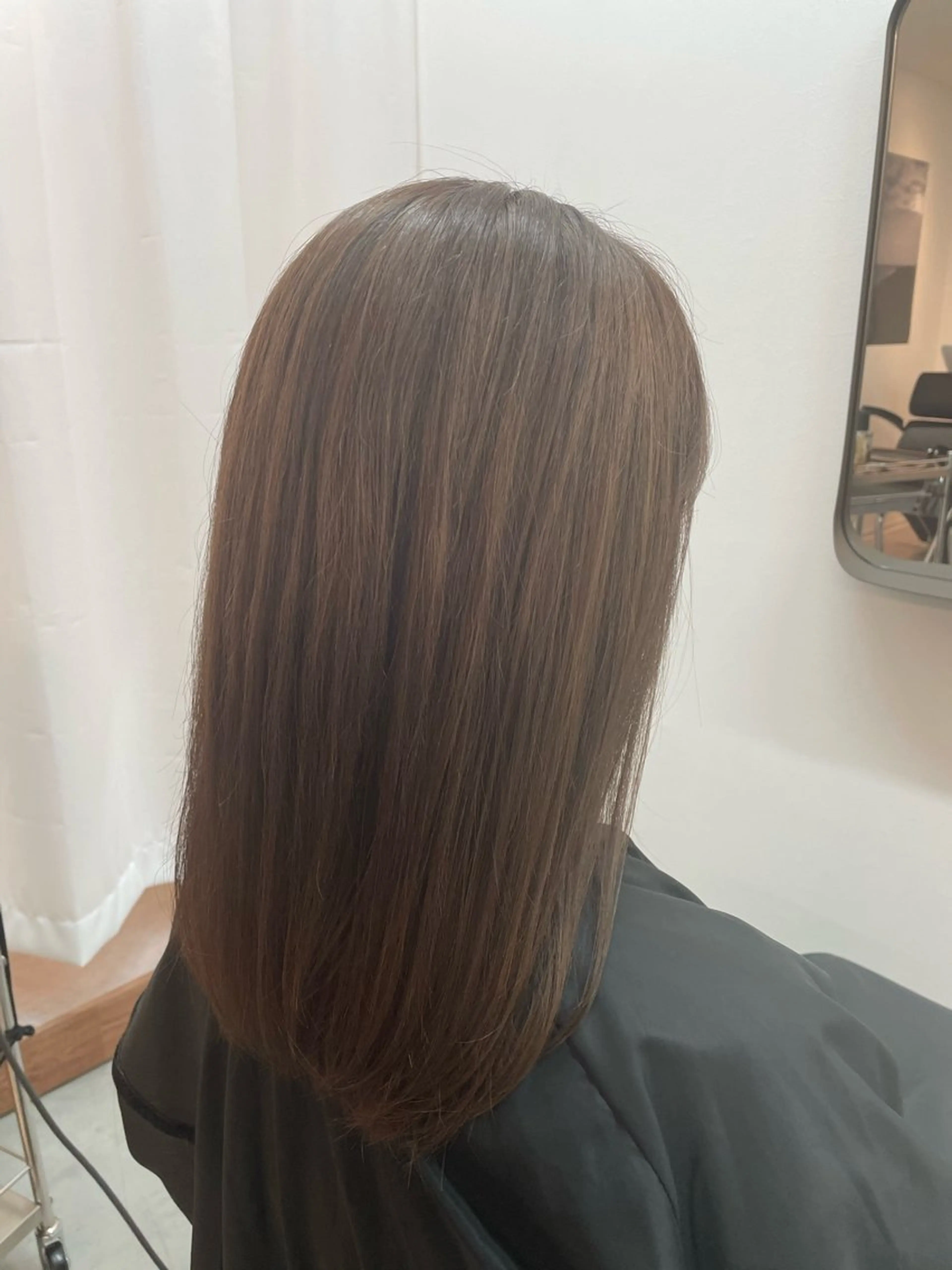 ミディアム カラー ブラウンカラー 透明感カラー ナチュラルブラウン ⛲️every 🌼 平子 歩美 ☺︎のヘアスタイル