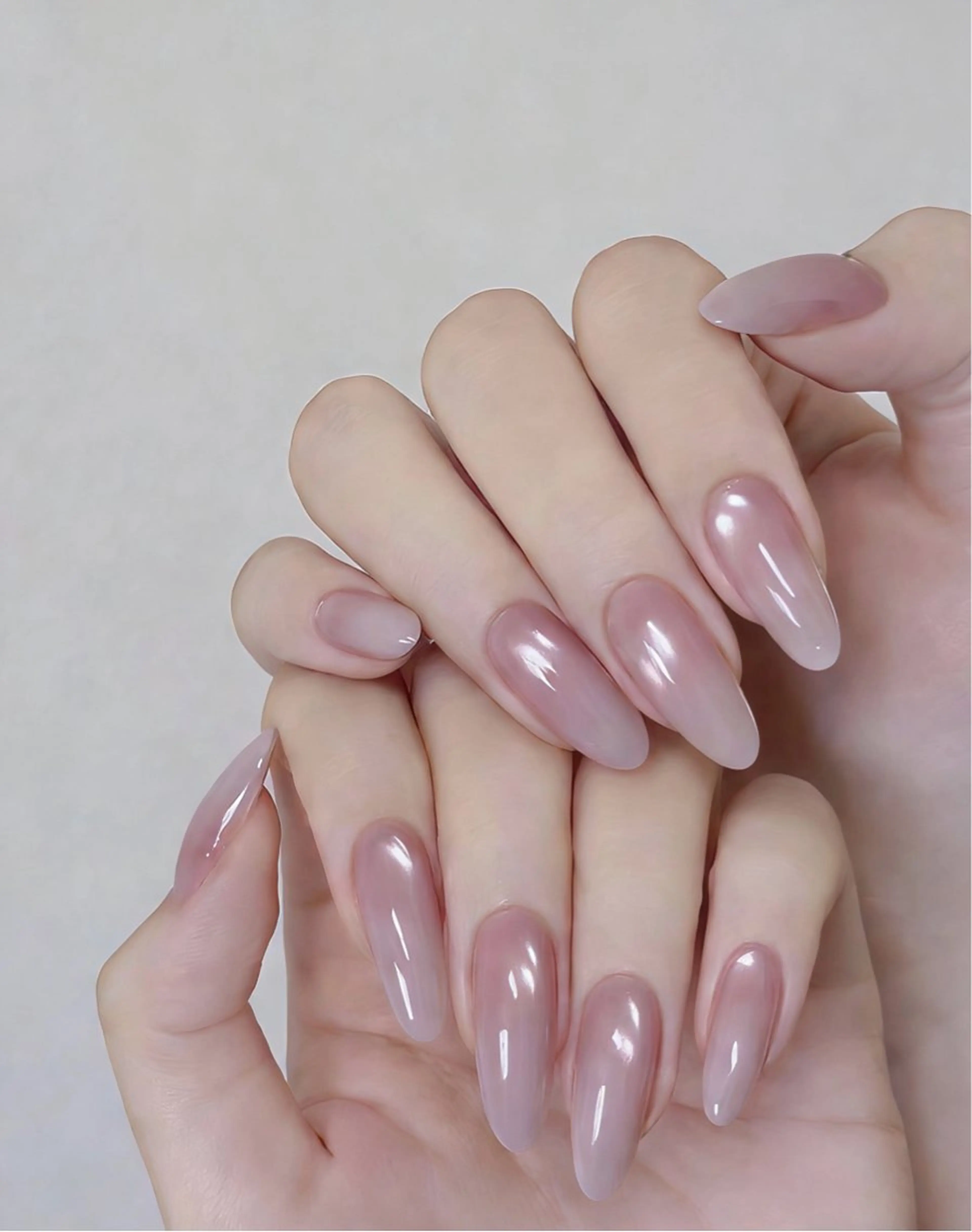 ネイル オーロラネイル ミラーネイル ハンドネイル DoReMiサロン チョウのネイルデザイン