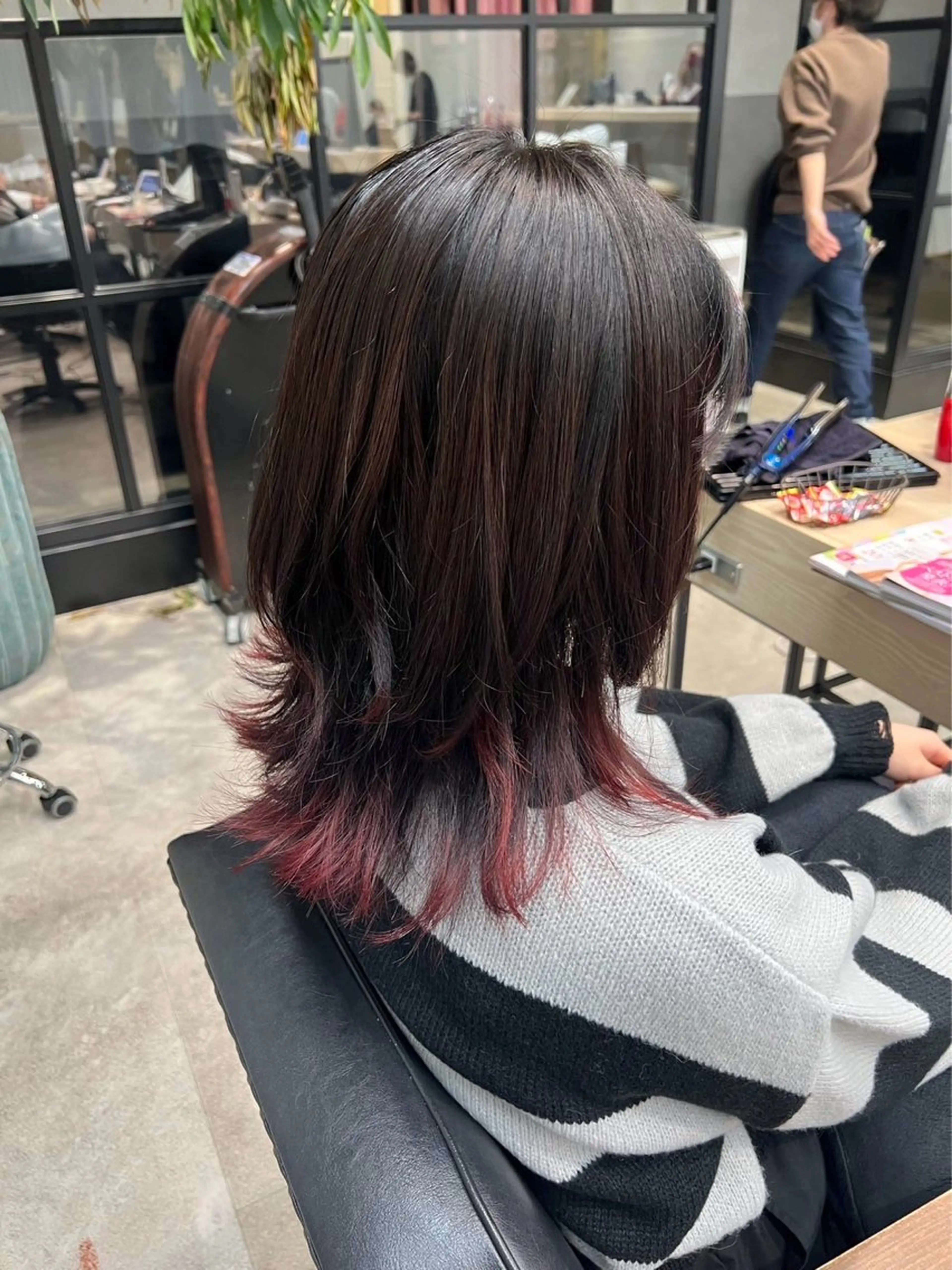 ミディアム カラー ショート/ボブカット /emiriのヘアスタイル