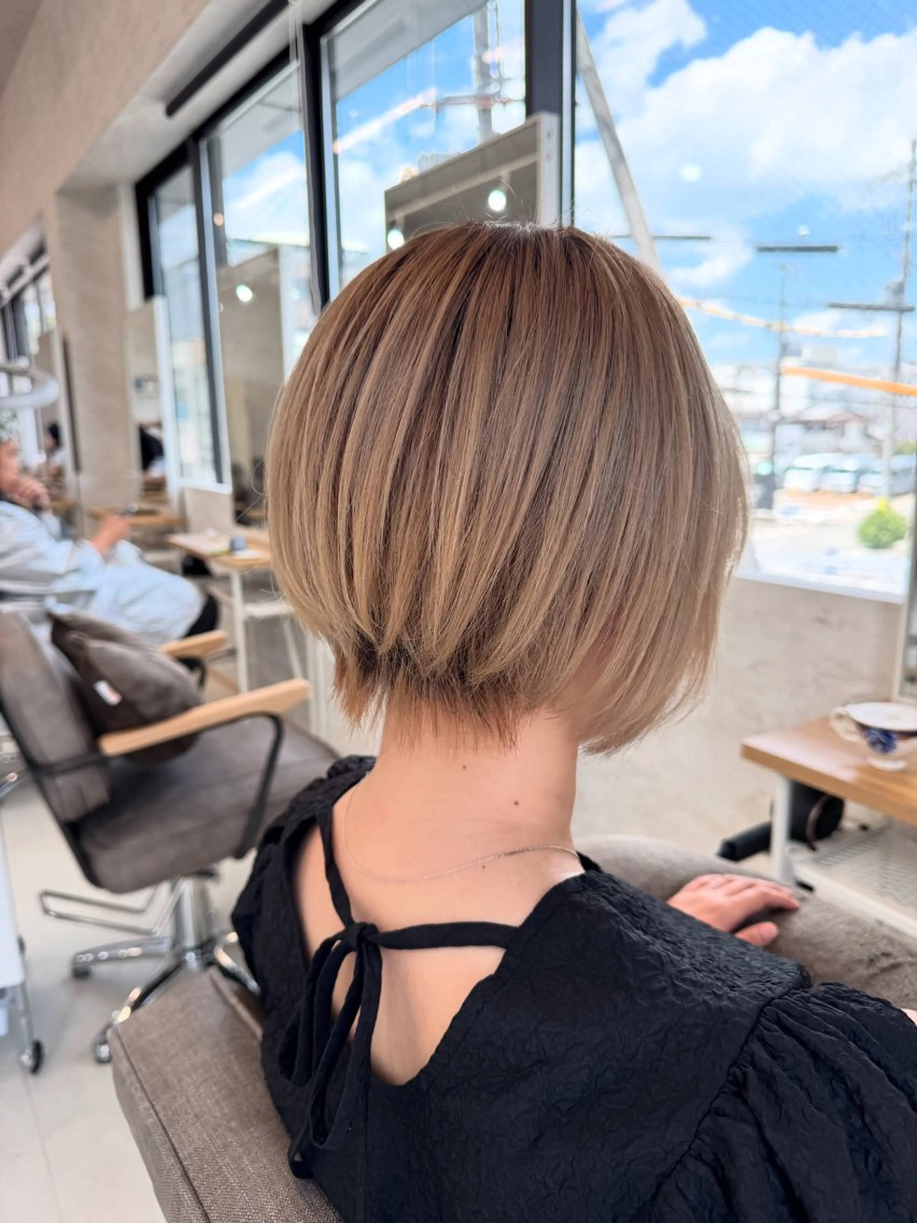 ショート 丸みショート ショートヘア Kanari Ryuのヘアスタイル