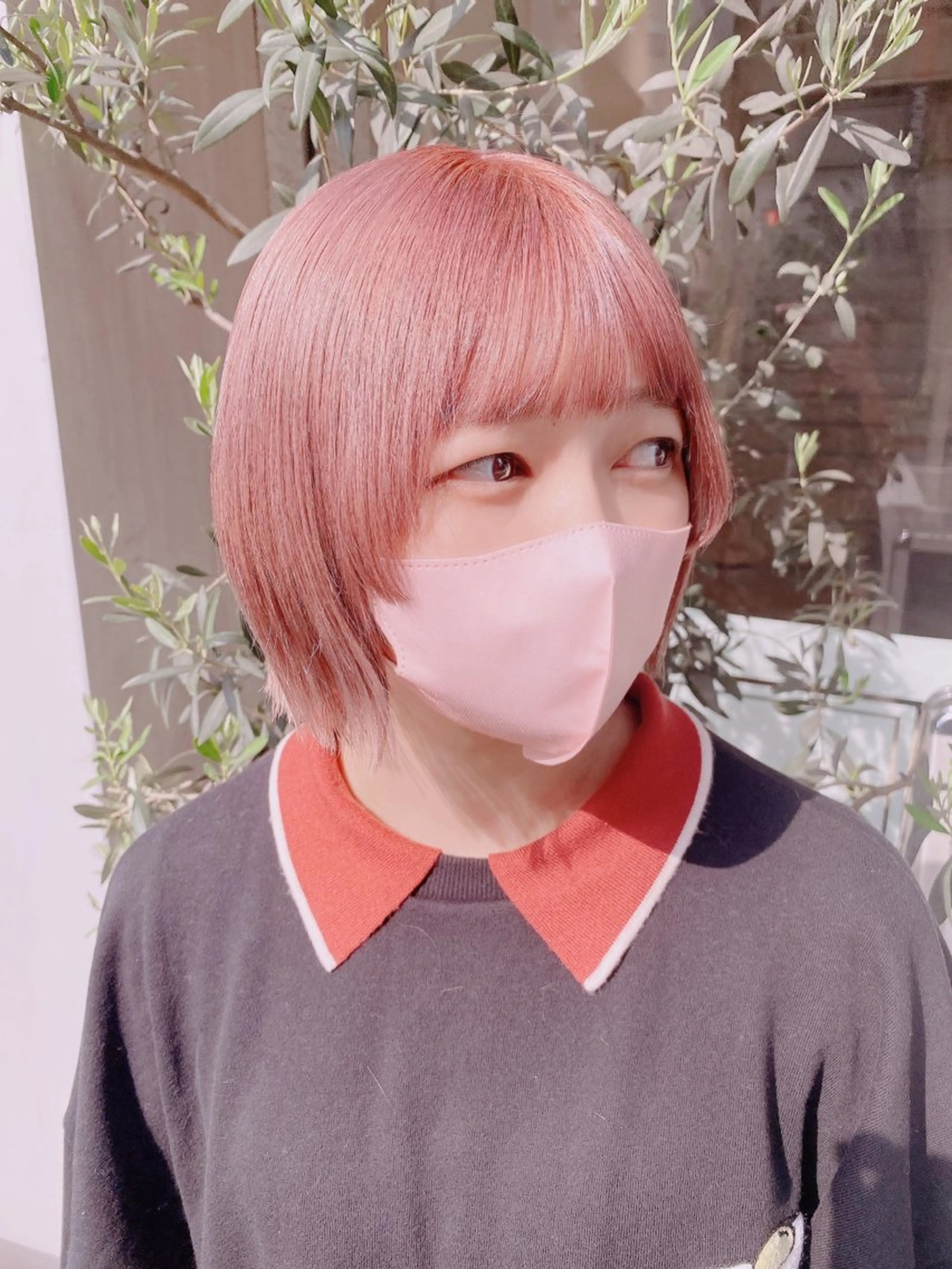 ショート 顔まわりレイヤー レイヤーカット 全国認定講師 高久のヘアスタイル