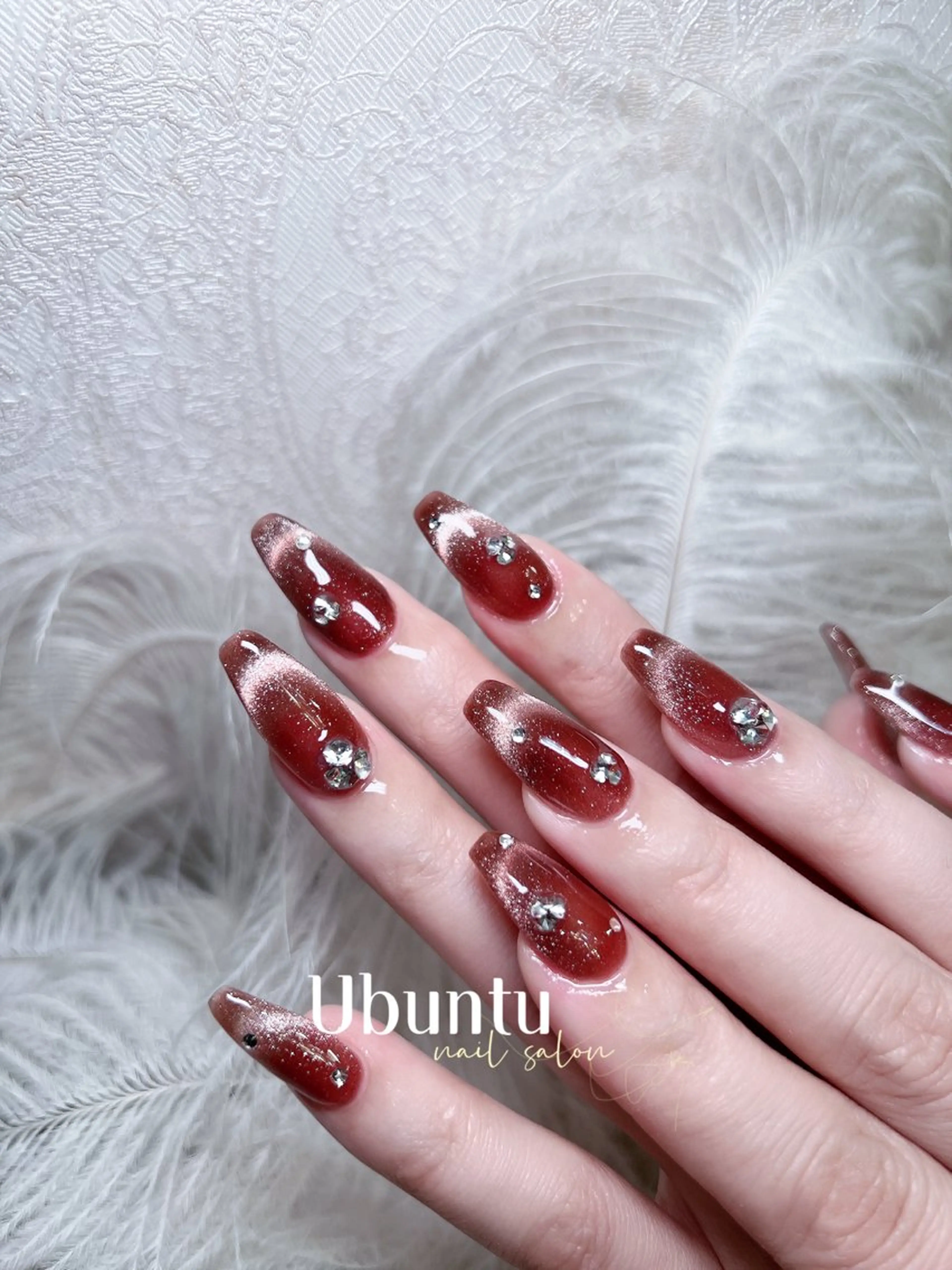 ネイル ハンドネイル Ubuntu🎀 ネイルサロン✨のネイルデザイン