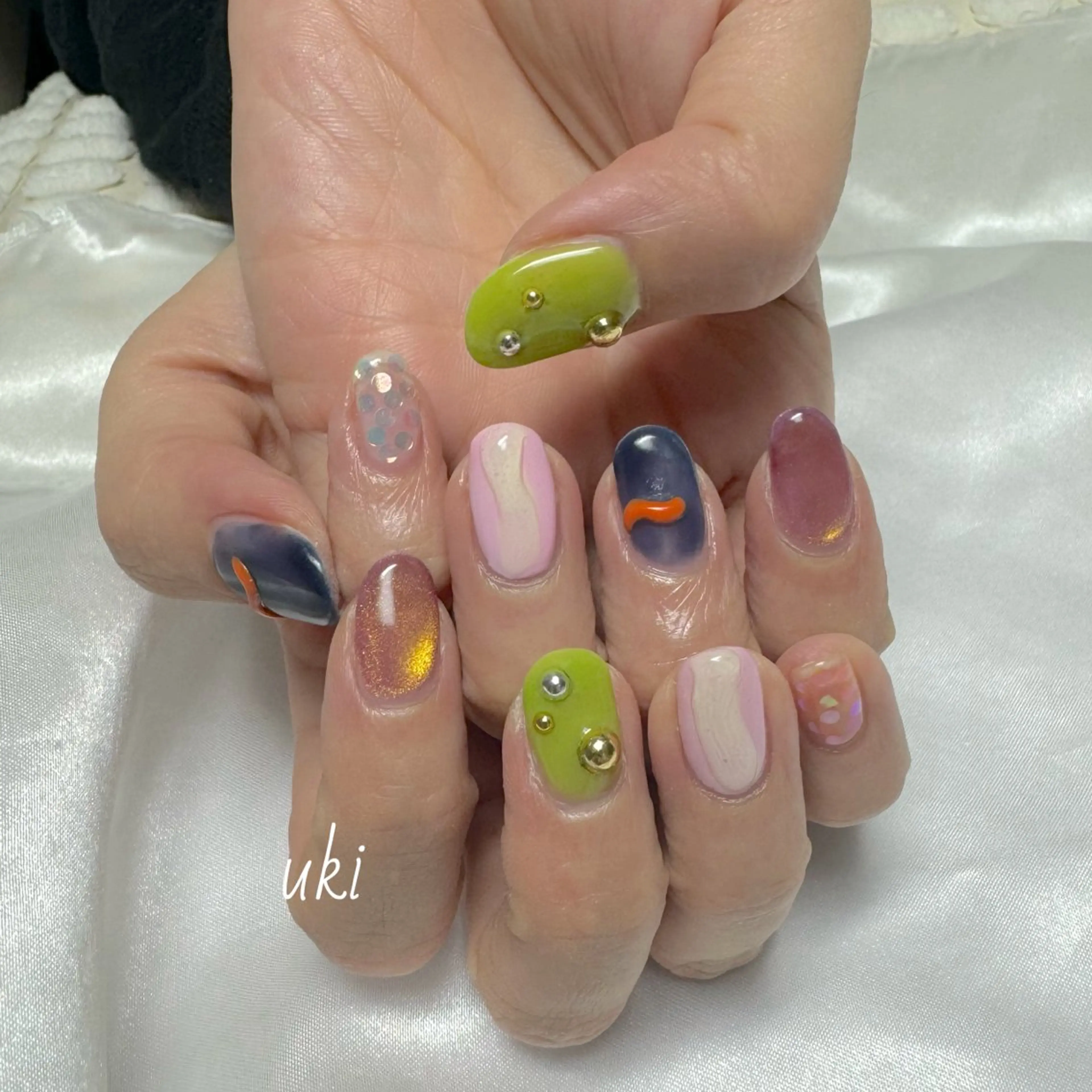 ネイル ハンドネイル Ameri nail /UKIのネイルデザイン