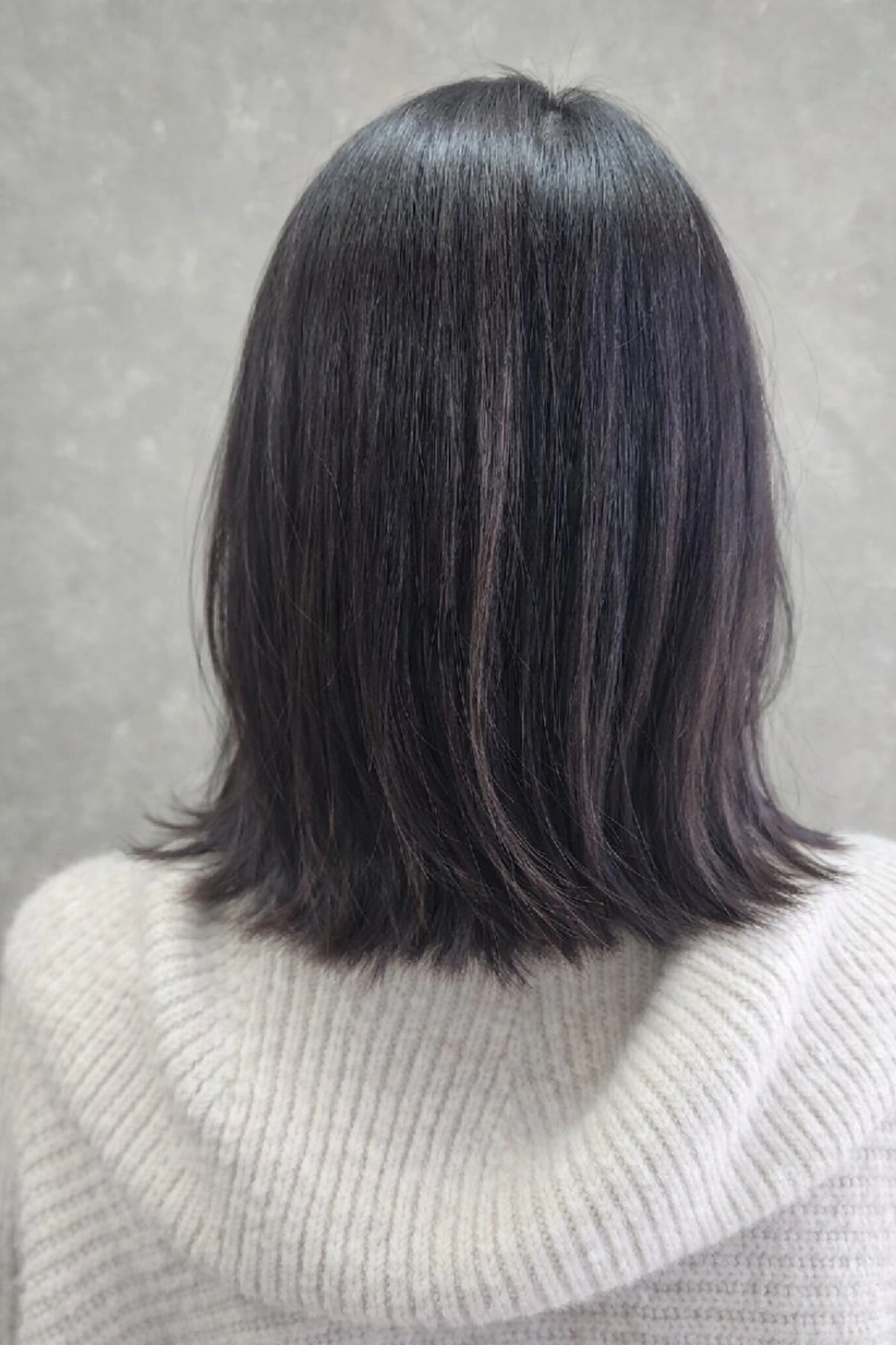 ミディアム ボブ カット 柏 康孝のヘアスタイル