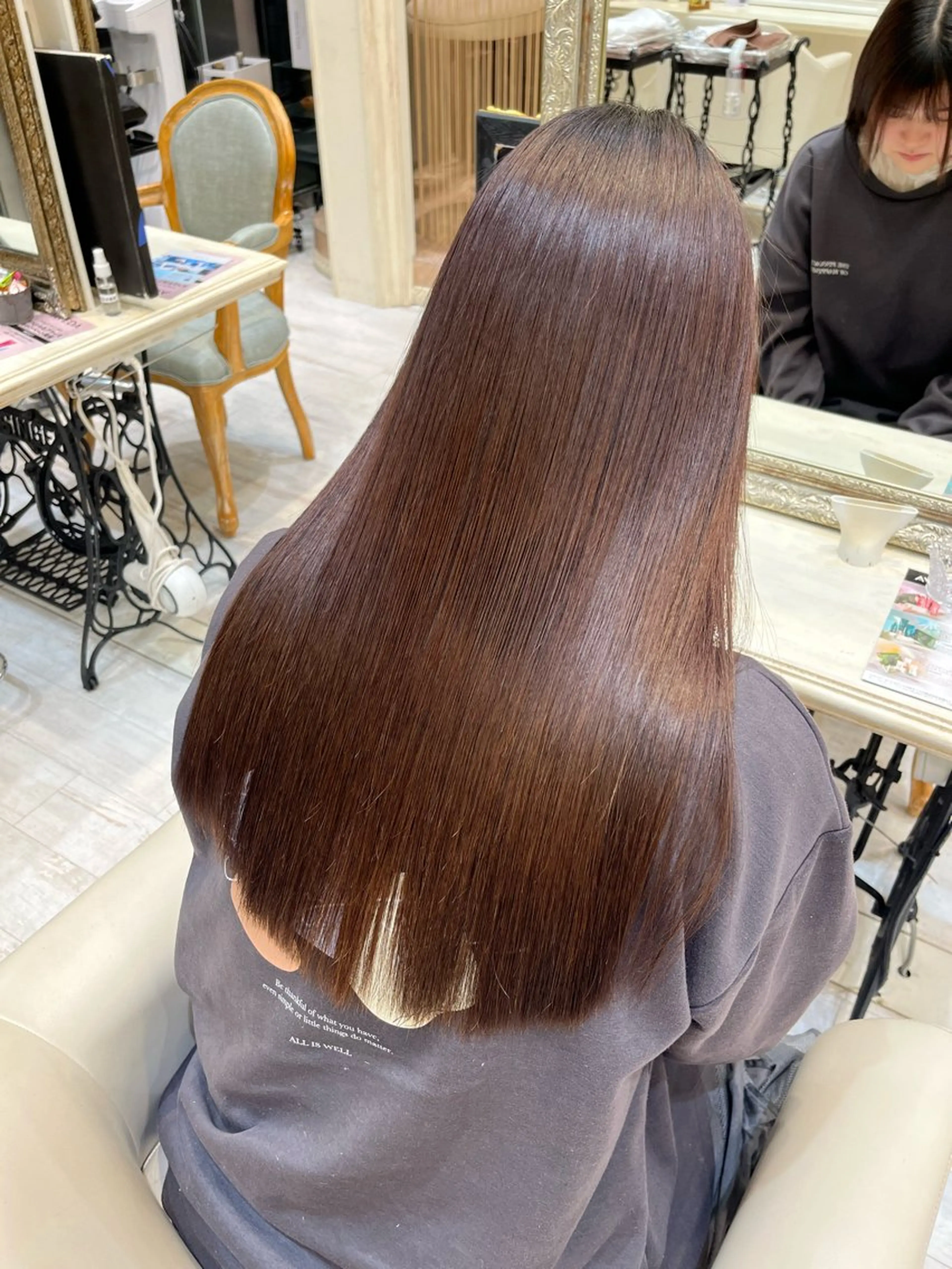 ロング 内田 龍樹のヘアスタイル