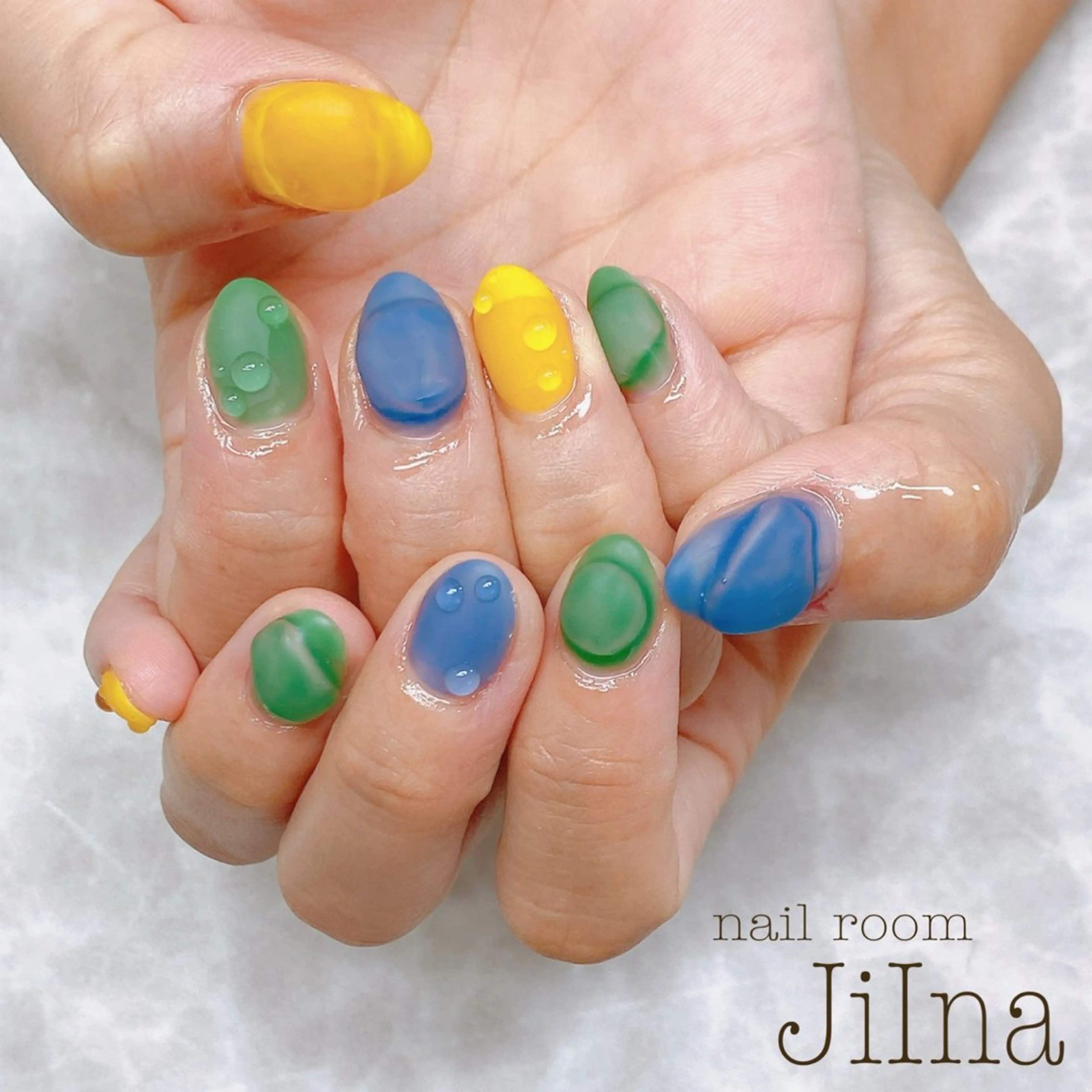 ネイル 持ち込み JiIna nailのネイルデザイン