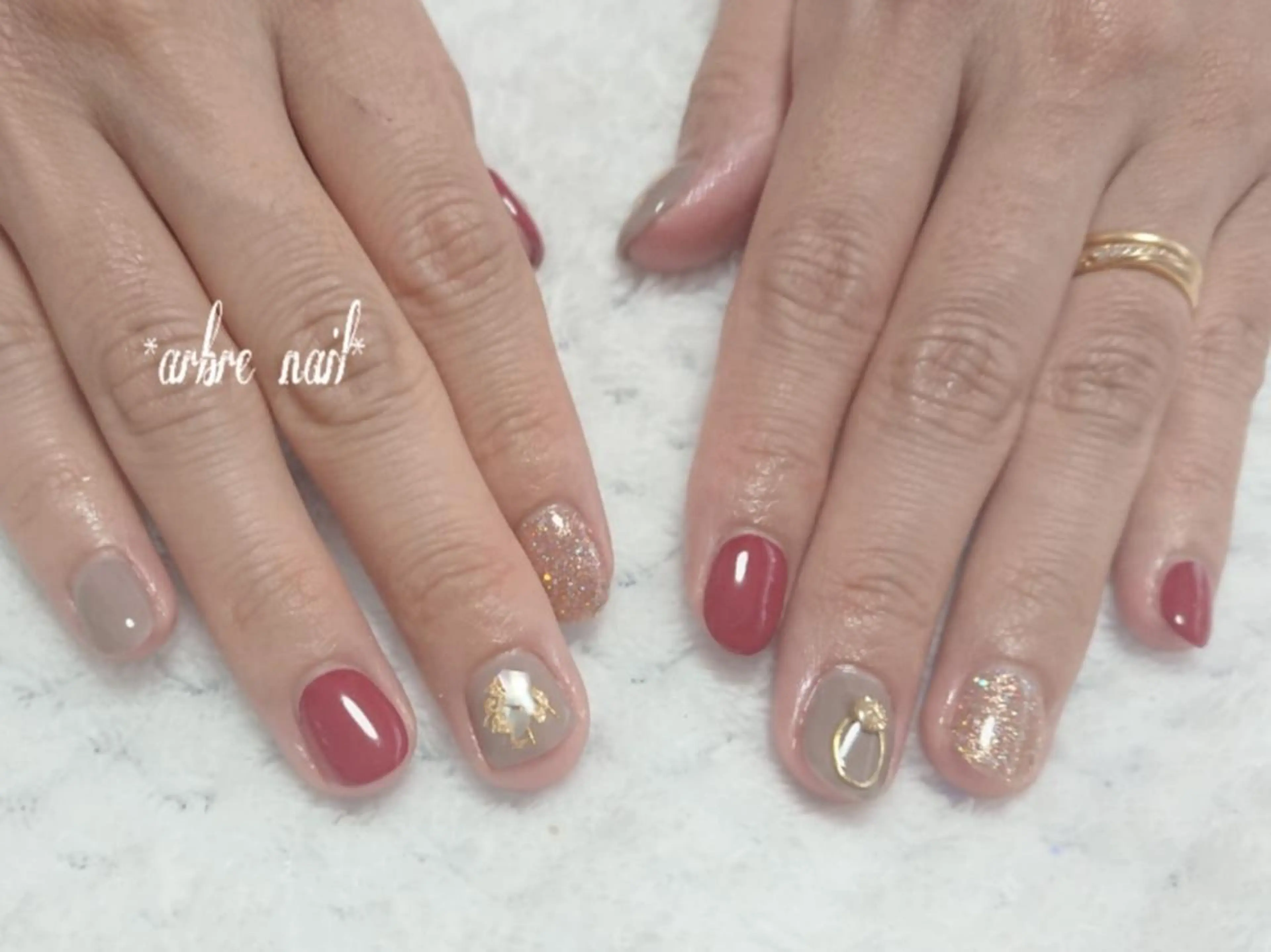 ネイル ✯.。 arbre  nail 。✯.のネイルデザイン