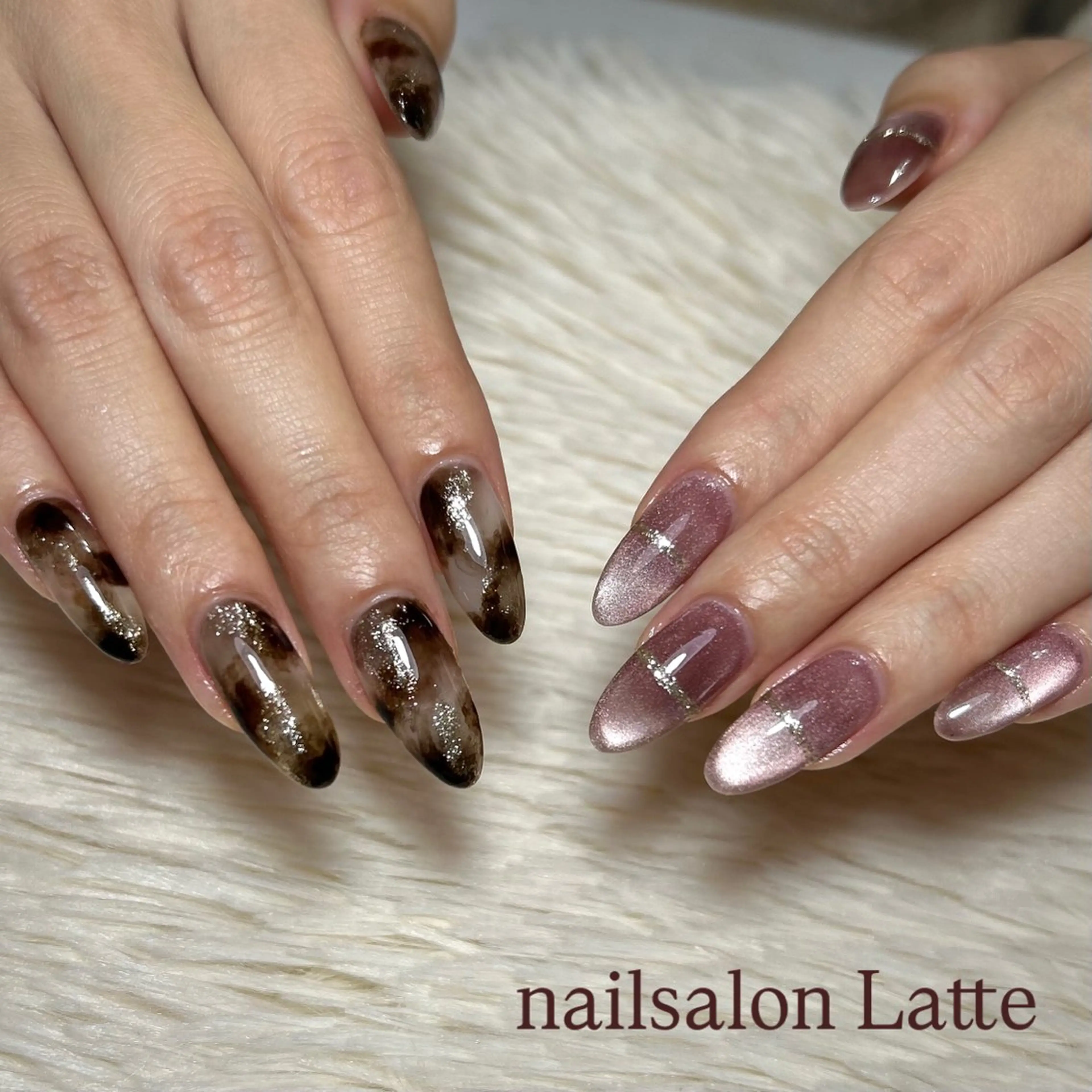 ネイル Nailsalon Latteのネイルデザイン