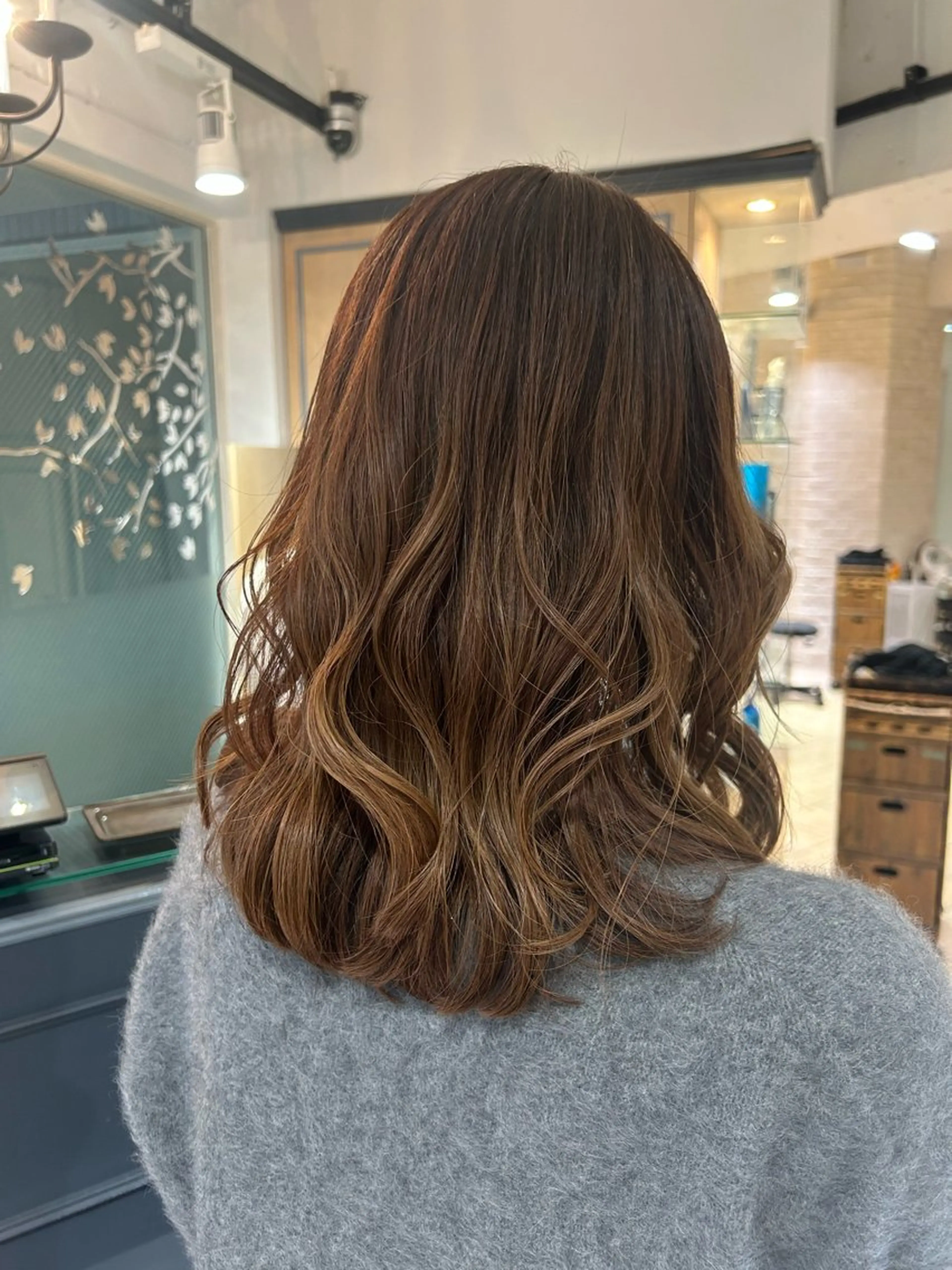 カラー momoha 『モテヘア🍓』のヘアスタイル