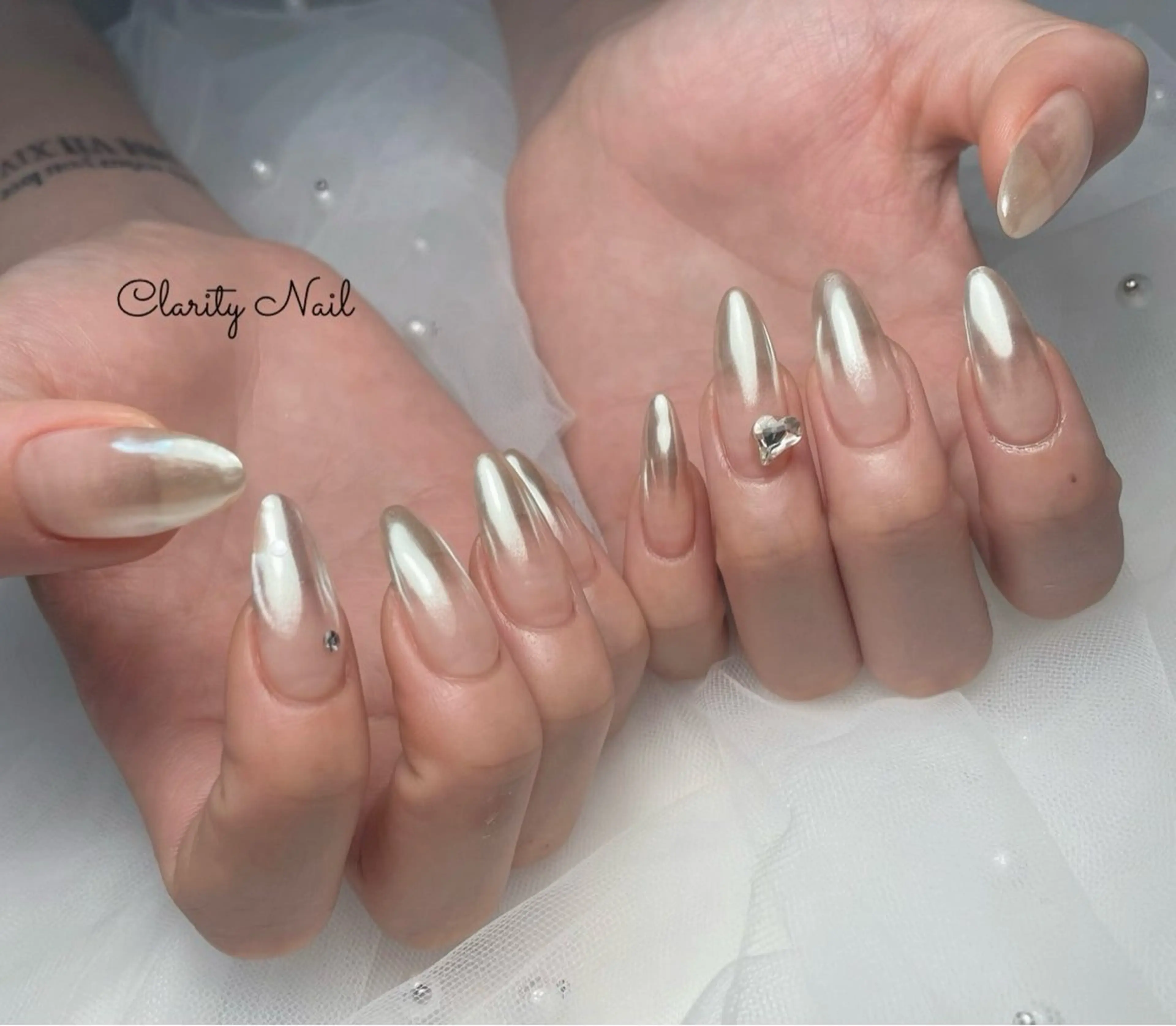 ネイル アートネイル 持ち込み ハンドネイル Clarity Nailのネイルデザイン
