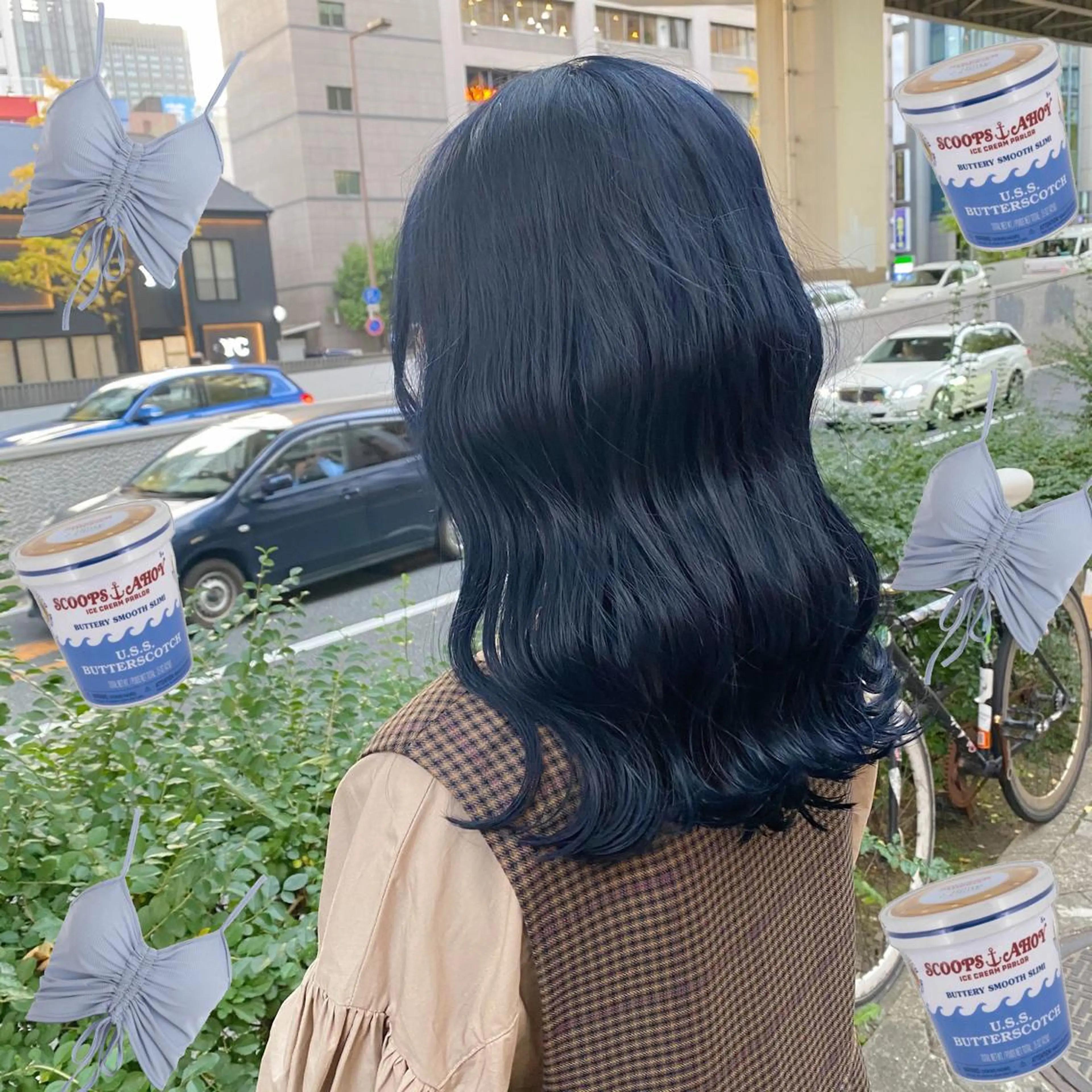 セミロング カラー salon village所属・色落ちまで可愛い🧚 心斎橋hikaruのヘアスタイル