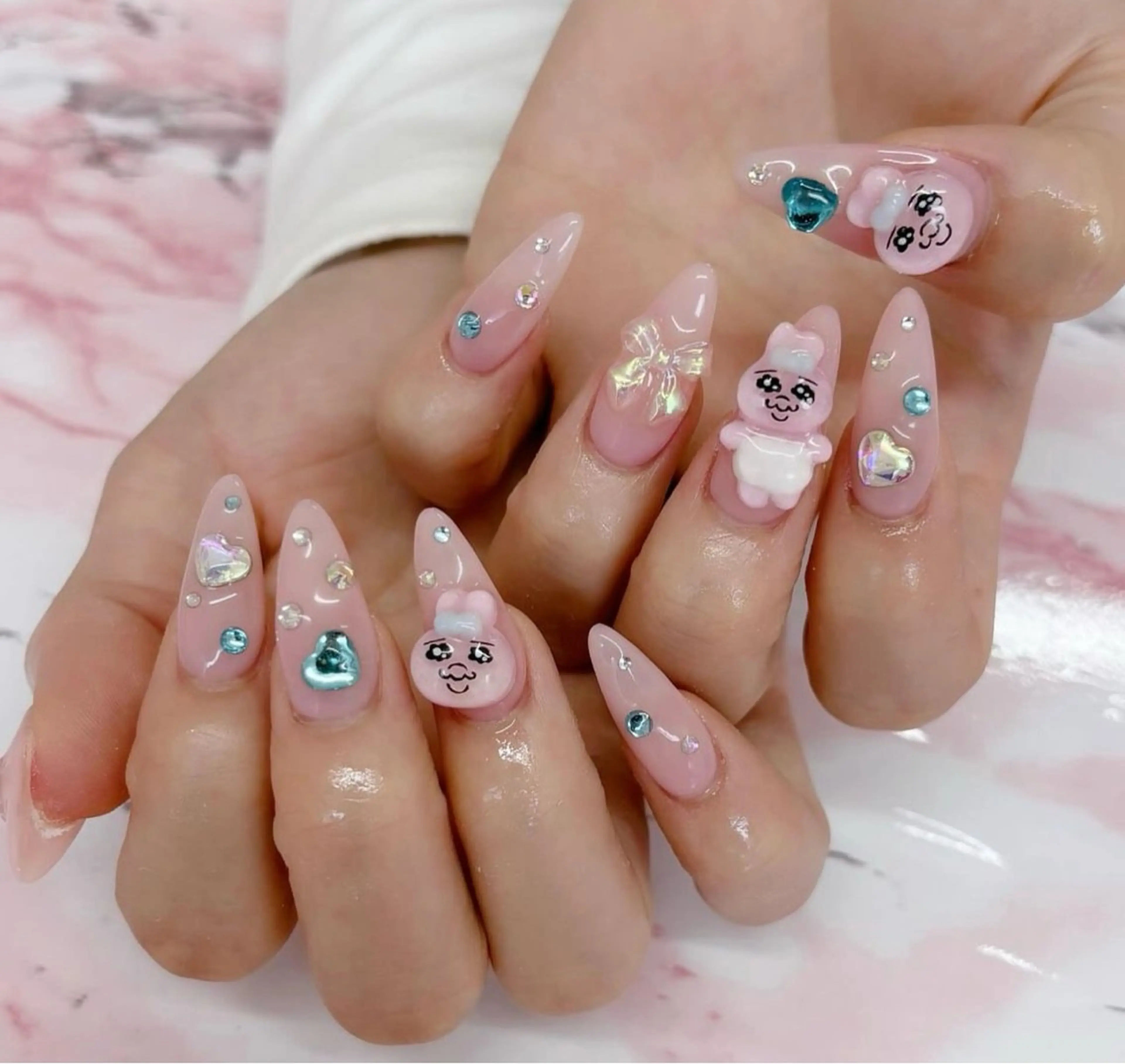 ネイル ╹◡╹Mimoミモ Eye&Nailのマツエク・マツパデザイン