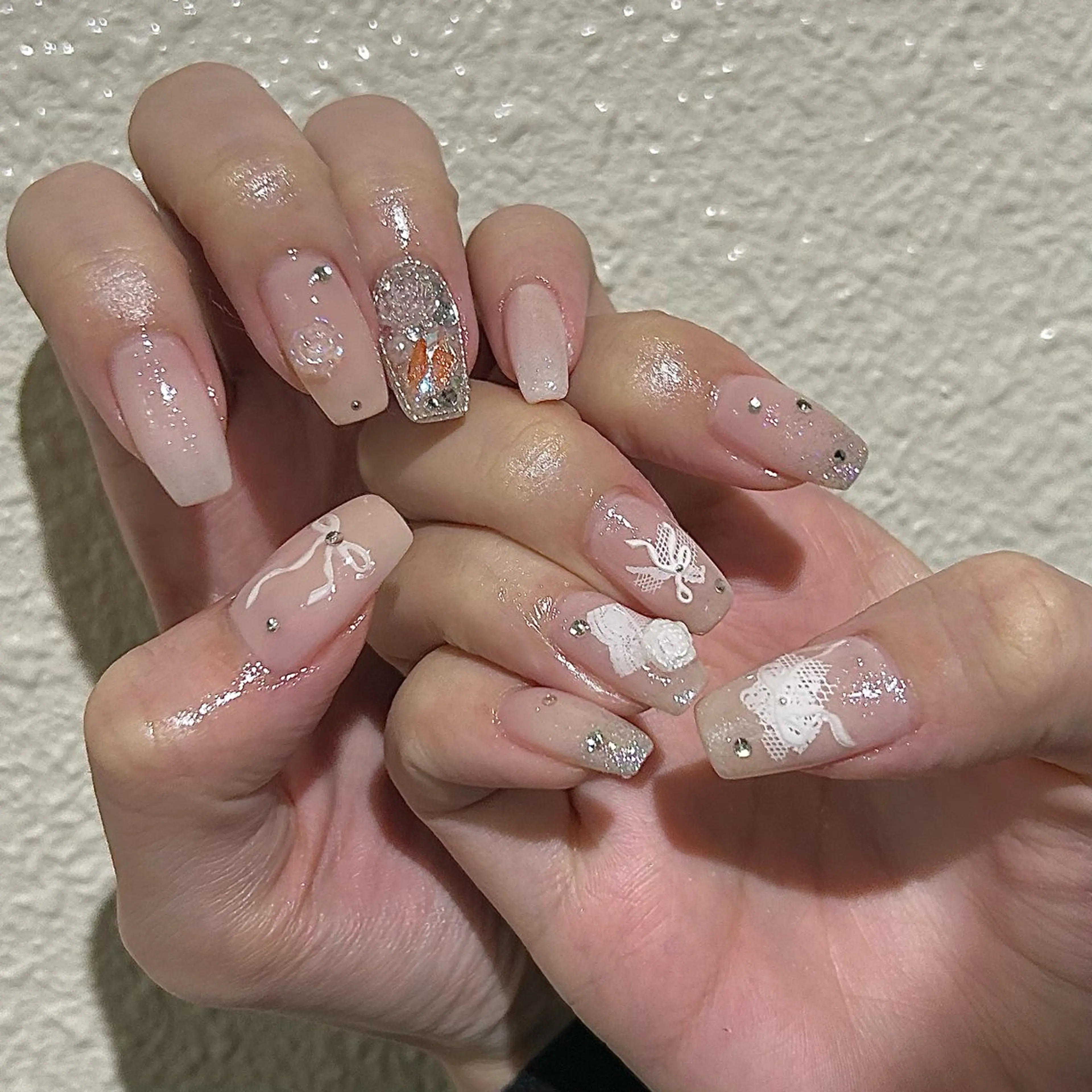 ネイル パラあり！フィルイン 美フォルムのネイルデザイン