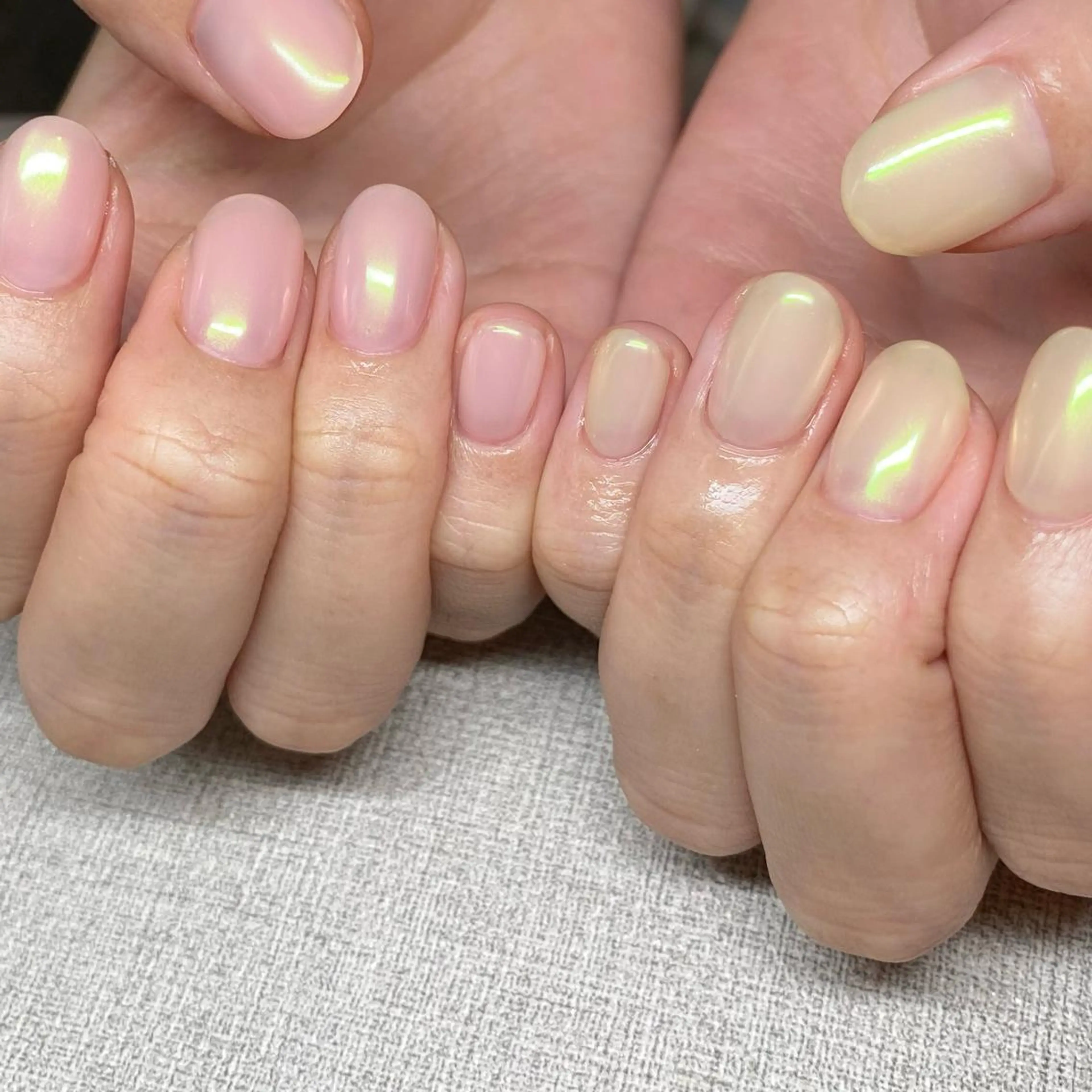 ネイル アートネイル ニュアンスネイル 春ネイル 夏ネイル ハンドネイル 山田 貴子のネイルデザイン