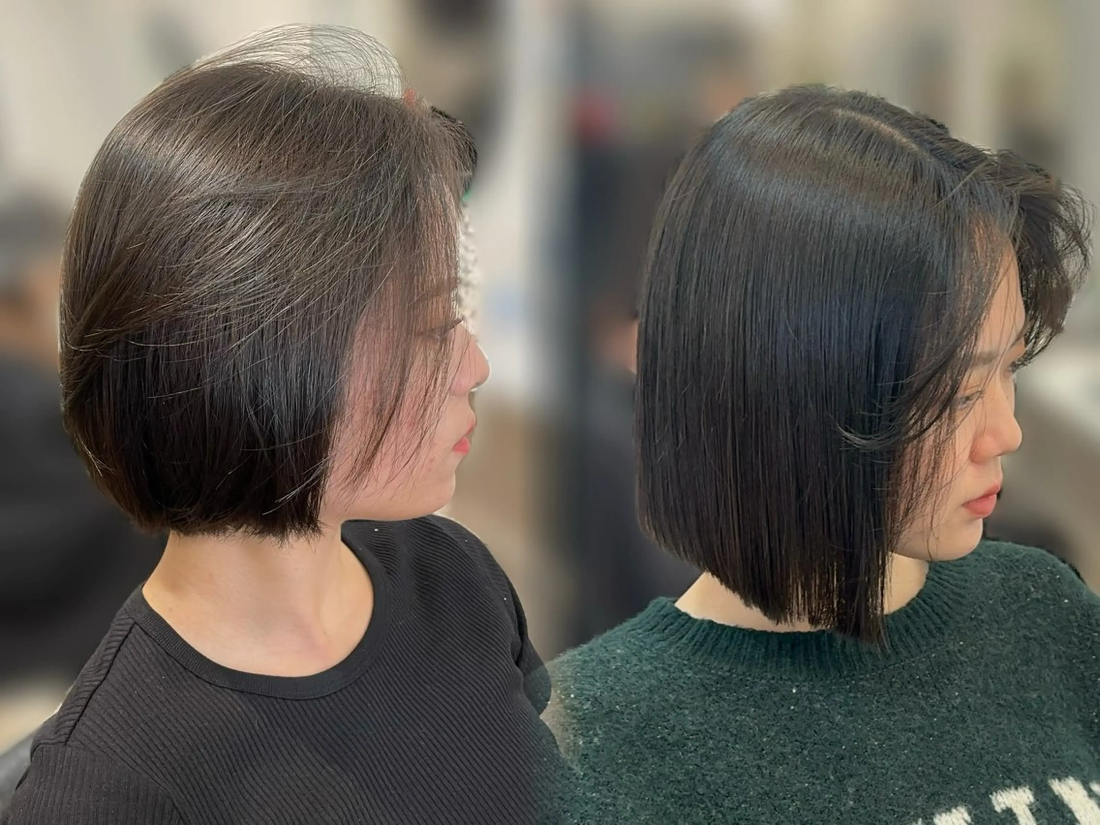 ミディアム 本場韓国ヘア特化 아이비/Aibiのヘアスタイル