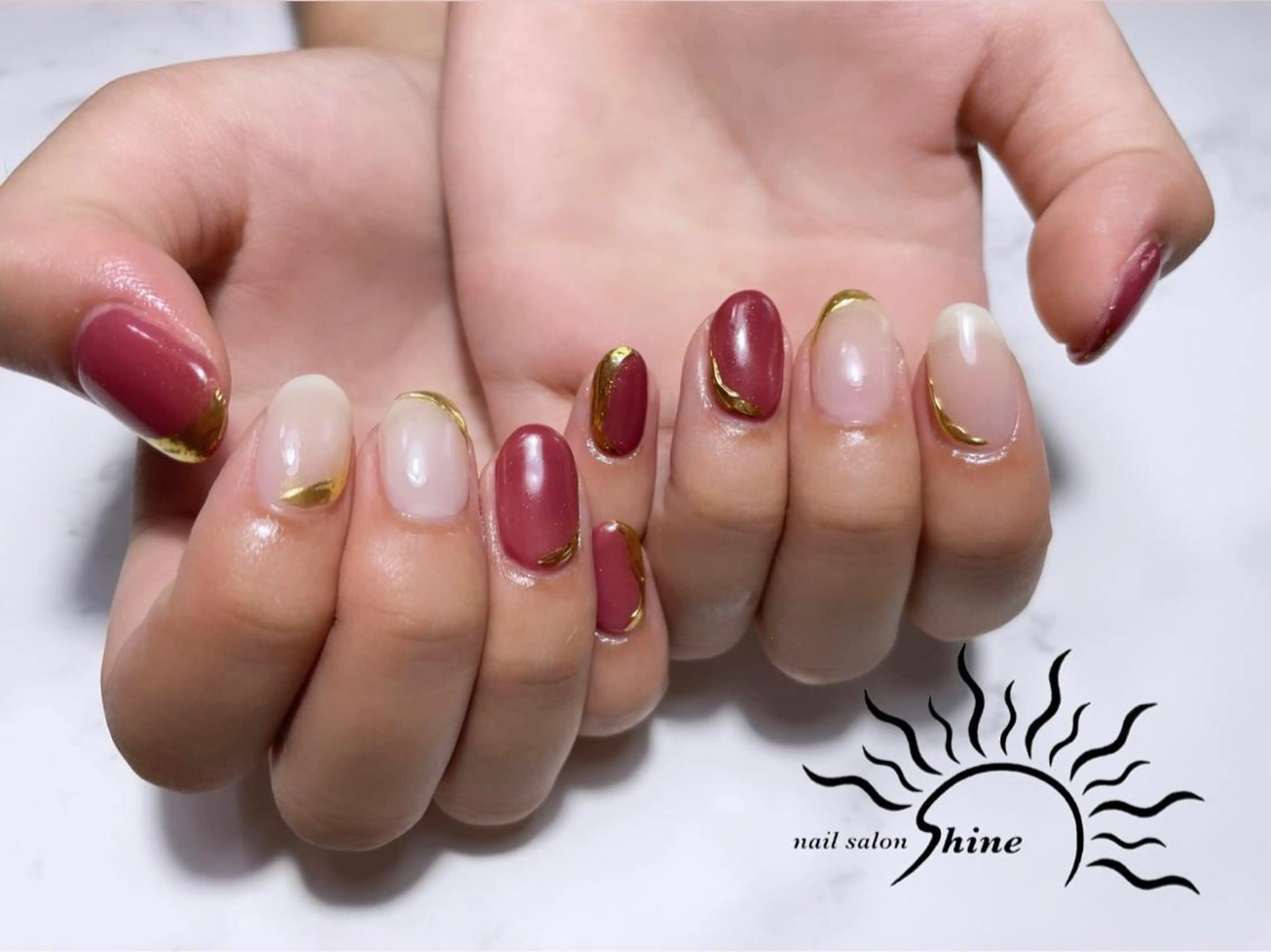 ネイル フットネイル n.s _shineのネイルデザイン