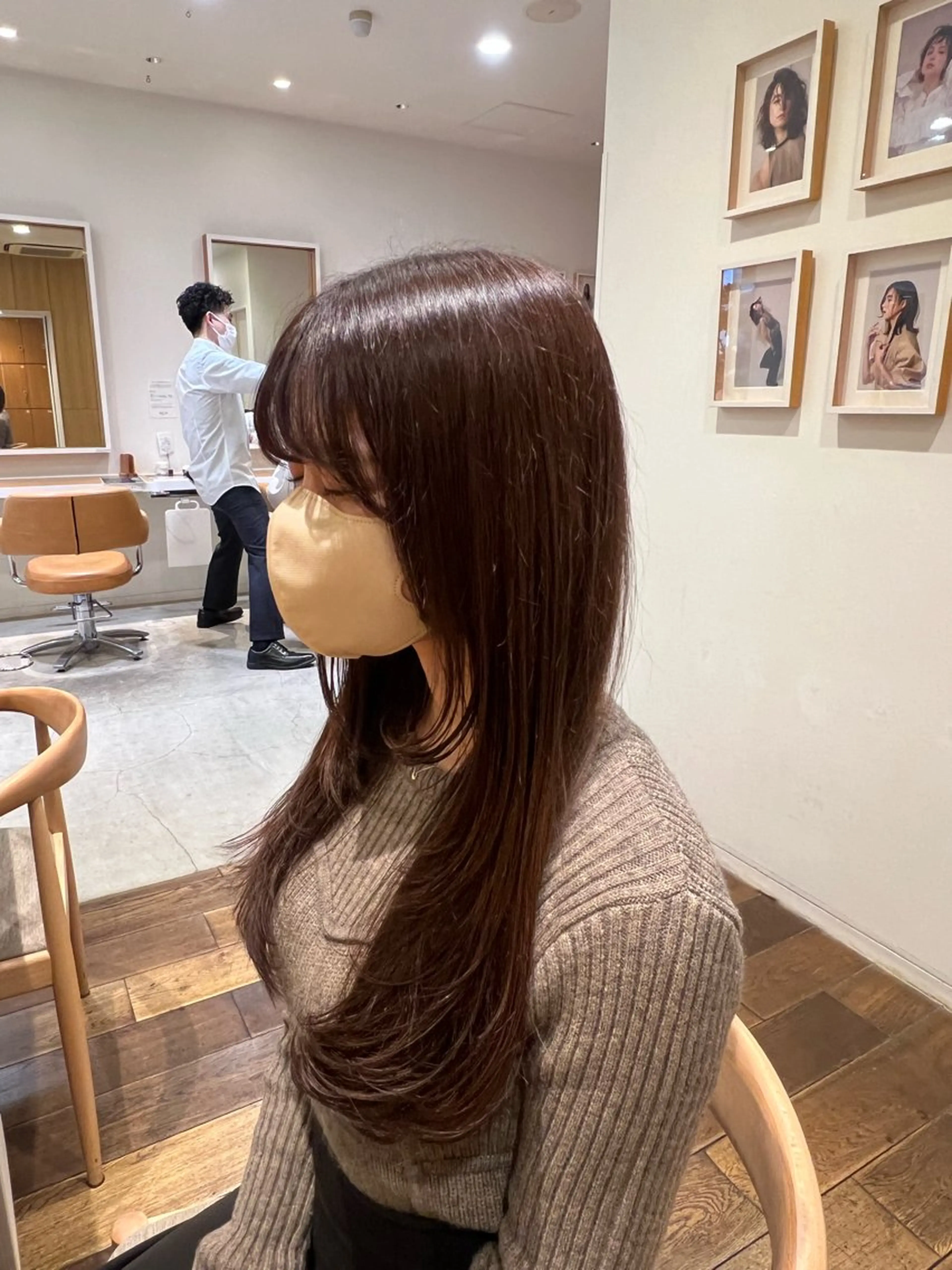 ロング カラー hairdo千葉店 カワサキ　マナのヘアスタイル