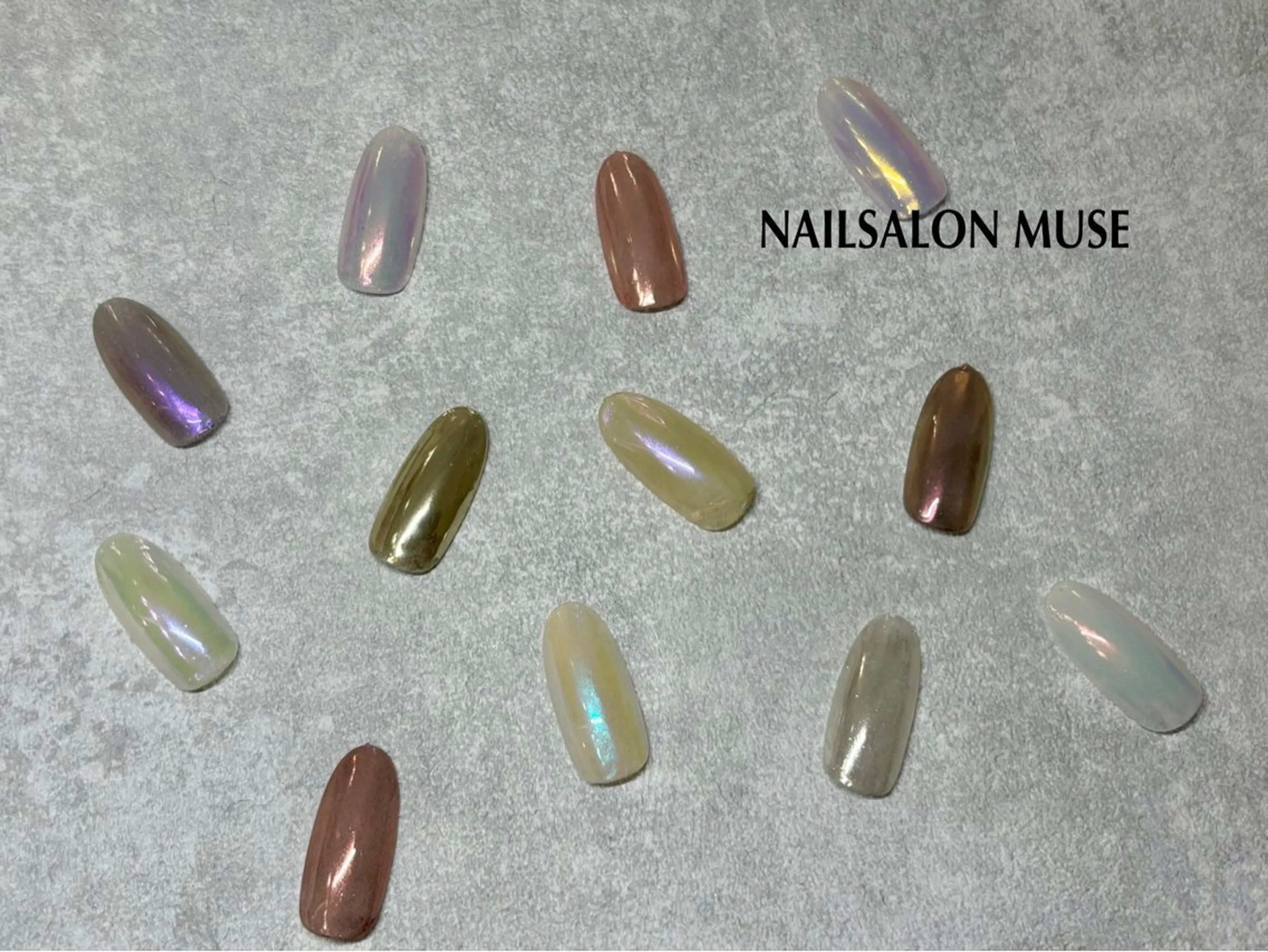 ネイル ミラーネイル ハンドネイル Nail Salon MUSE    Aiのネイルデザイン