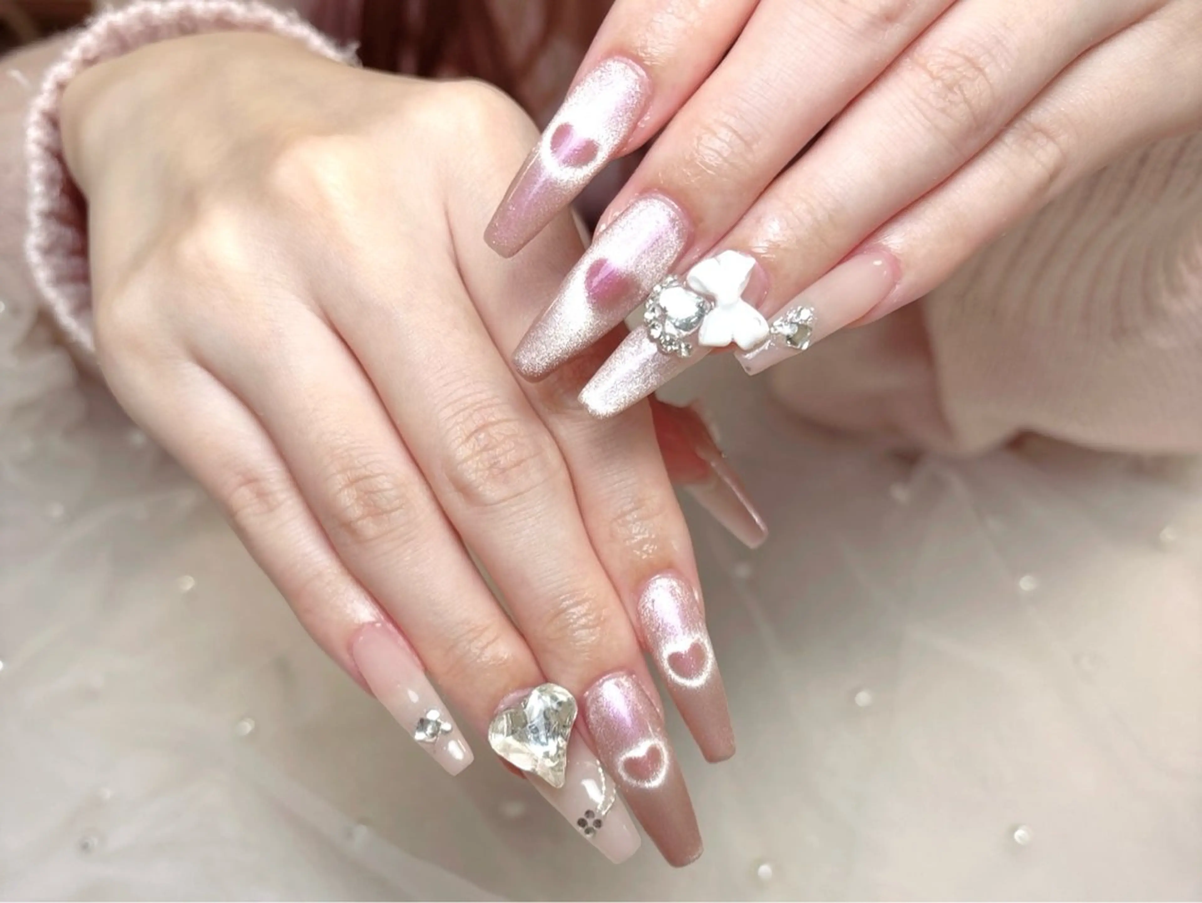 ネイル ハンドネイル ハンドケア R1🎀Nail💕 池袋東口店のネイルデザイン