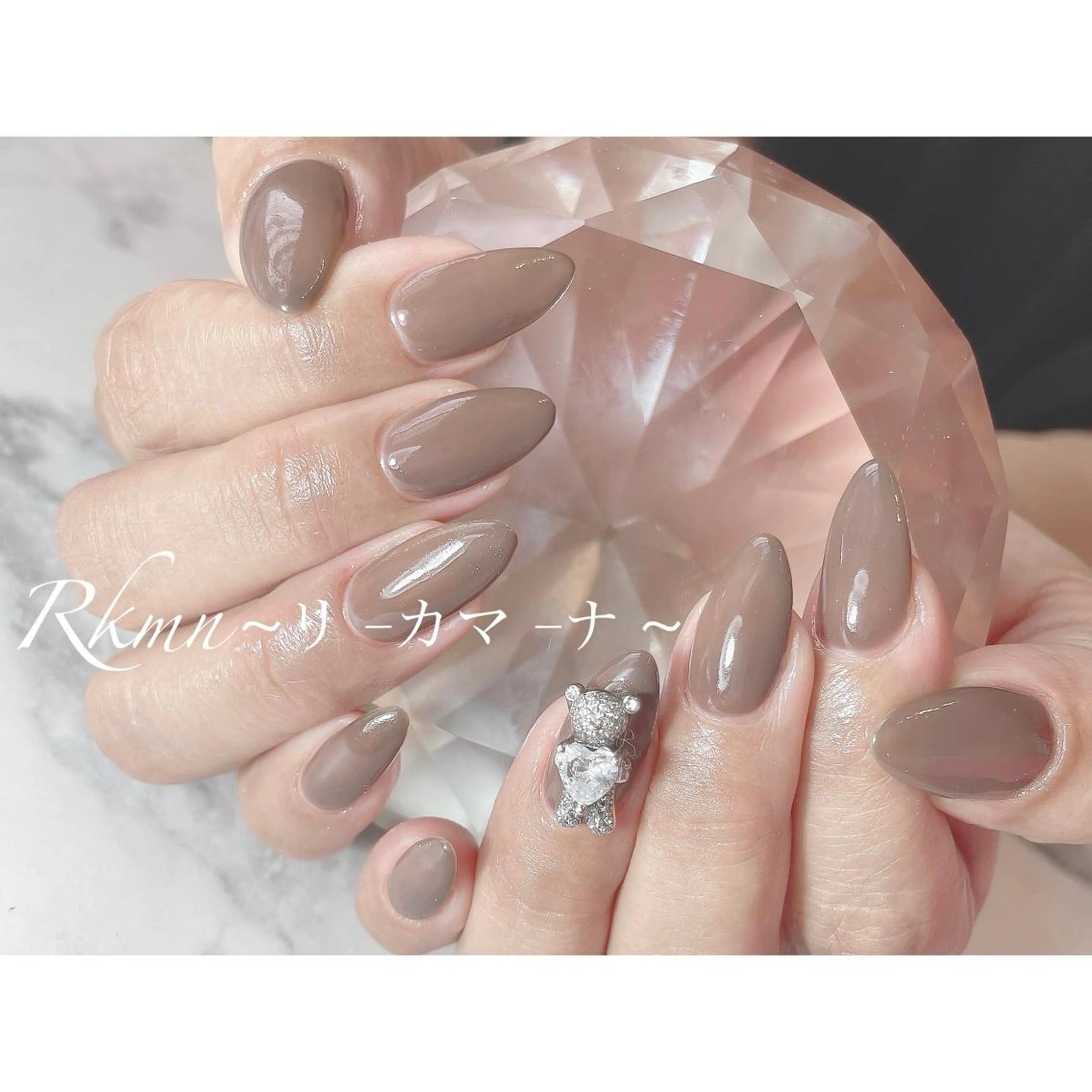 ネイル アートネイル 春ネイル ハンドネイル フットネイル ハンドケア Rkmn ~リ-カマ-ナ~のネイルデザイン