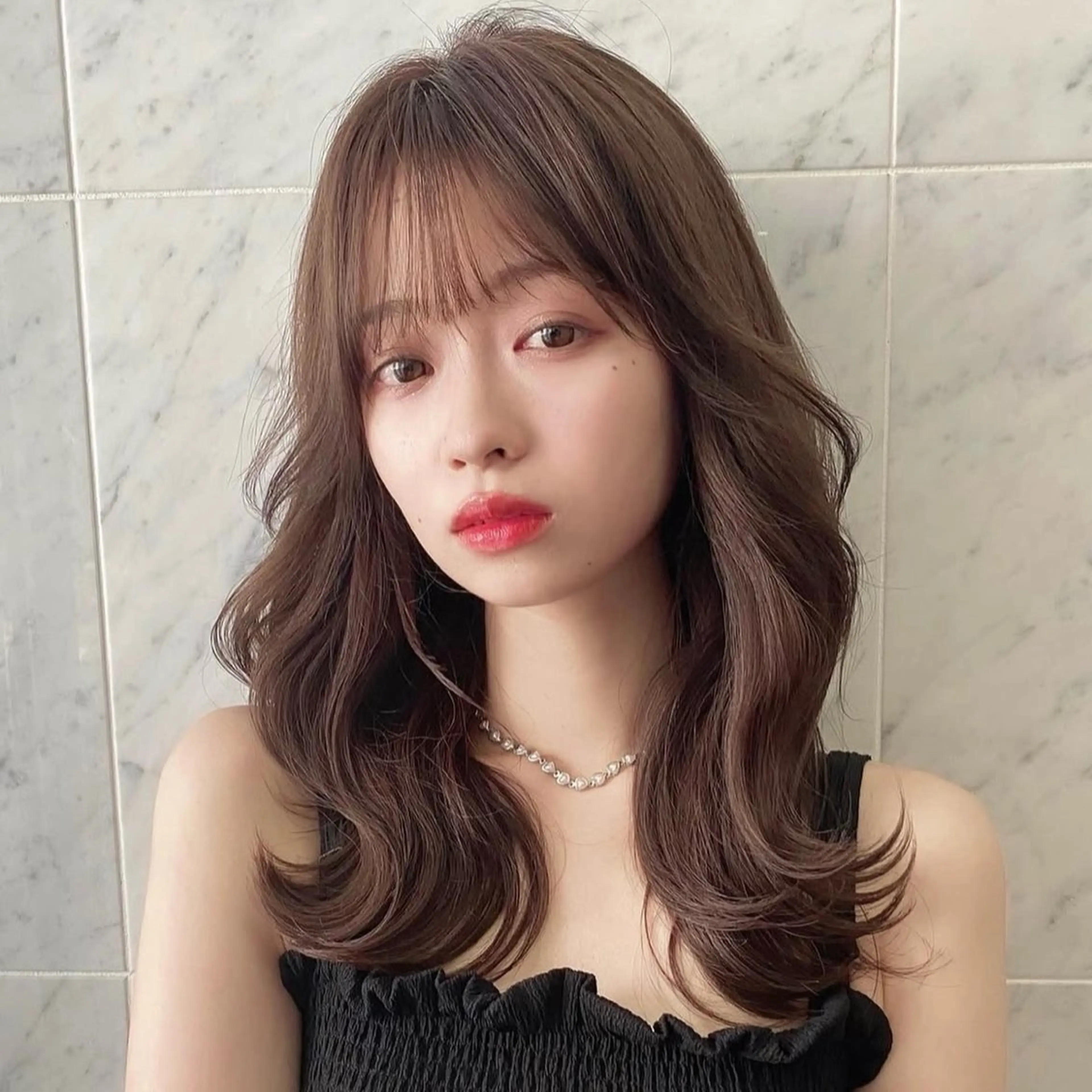 カラー Lond Alexia所属・金山/ブリーチなし/ 透明感/ボブ/ゆうきのヘアスタイル