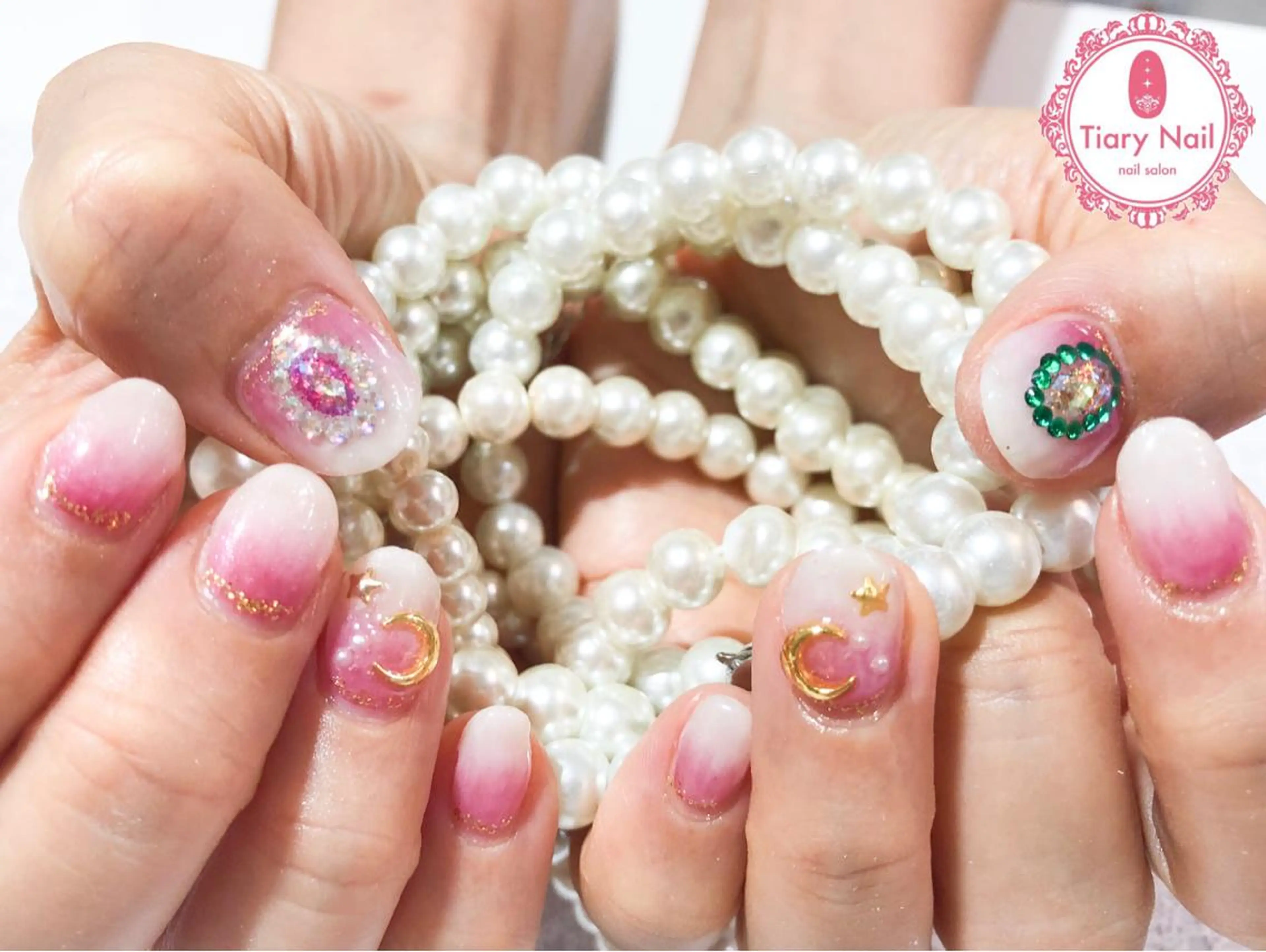 ネイル tiarynail K K🐼のネイルデザイン