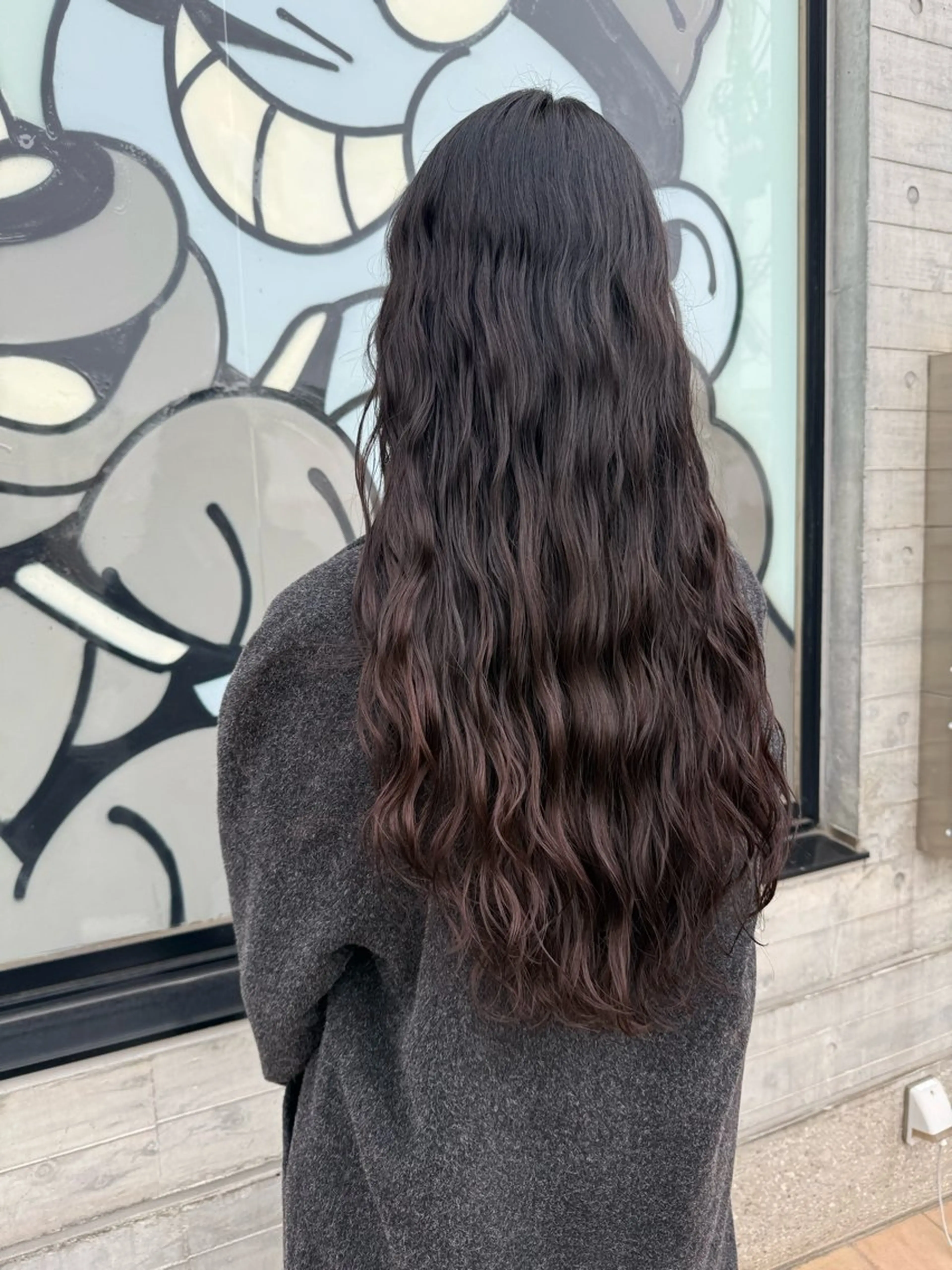 ロング カット ヘアカラー パーマ トリートメント デジタルパーマ/ ウェーブパーマ/神野のヘアスタイル