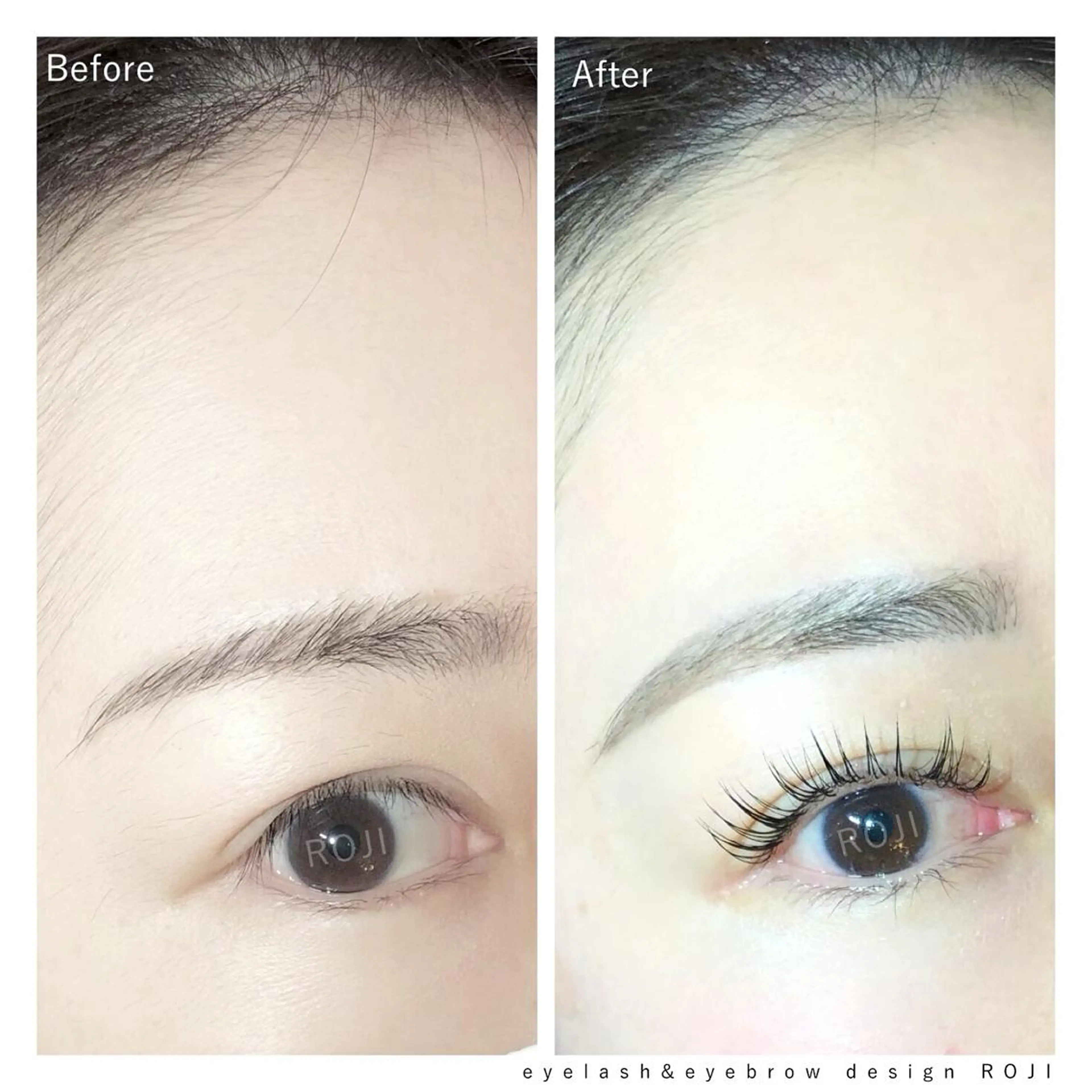 マツエク・マツパ アイブロウ マツエク まつエク&眉 ROJIのマツエク・マツパデザイン