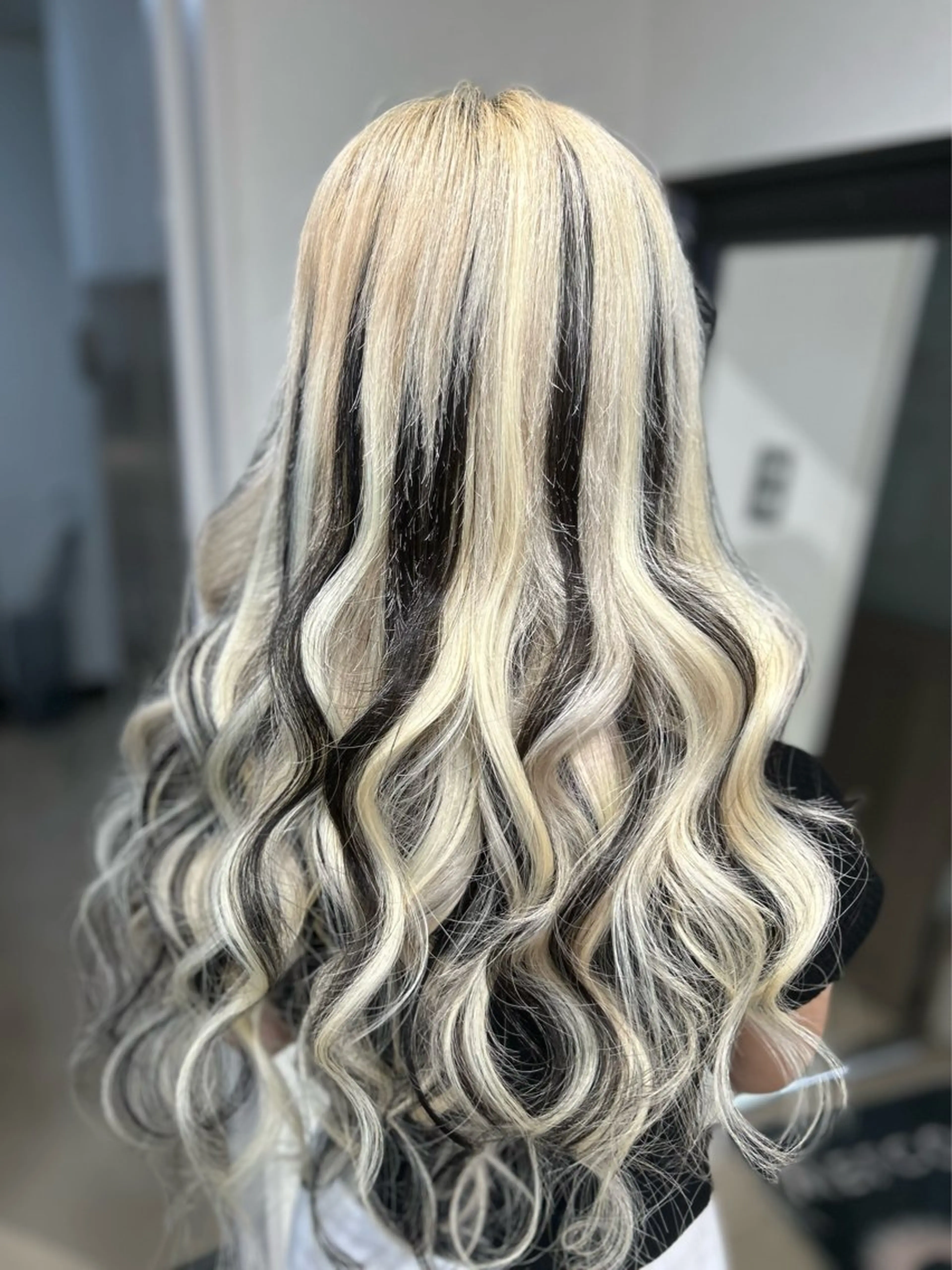 ロング ヘアカラー エクステ エクステ×ハイトーン 🌈KEISUKEのヘアスタイル