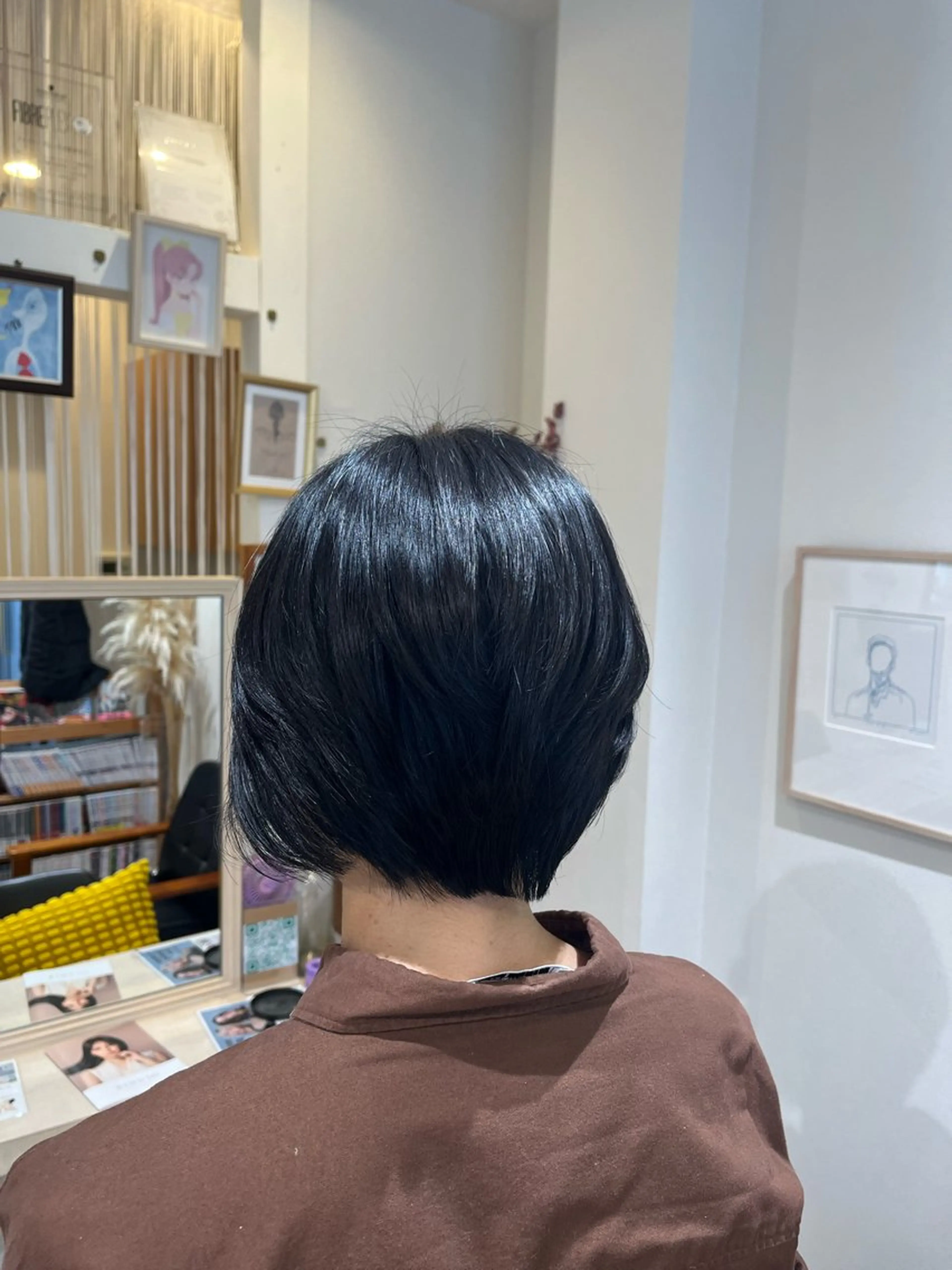 ショート ショートボブ ボブ ショートヘア 伊藤 杏乃のヘアスタイル