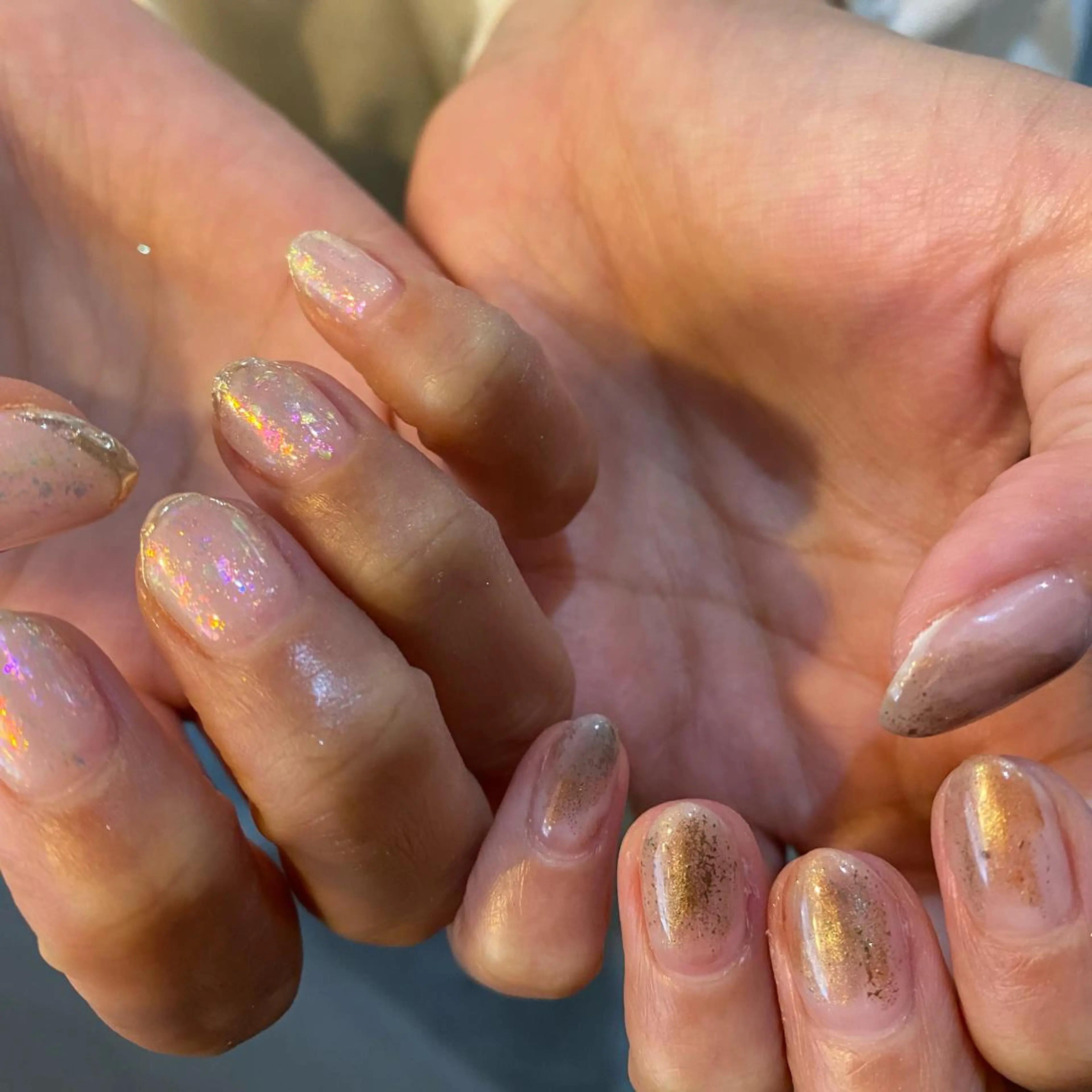 カラー ネイル scre as Etelのネイルデザイン