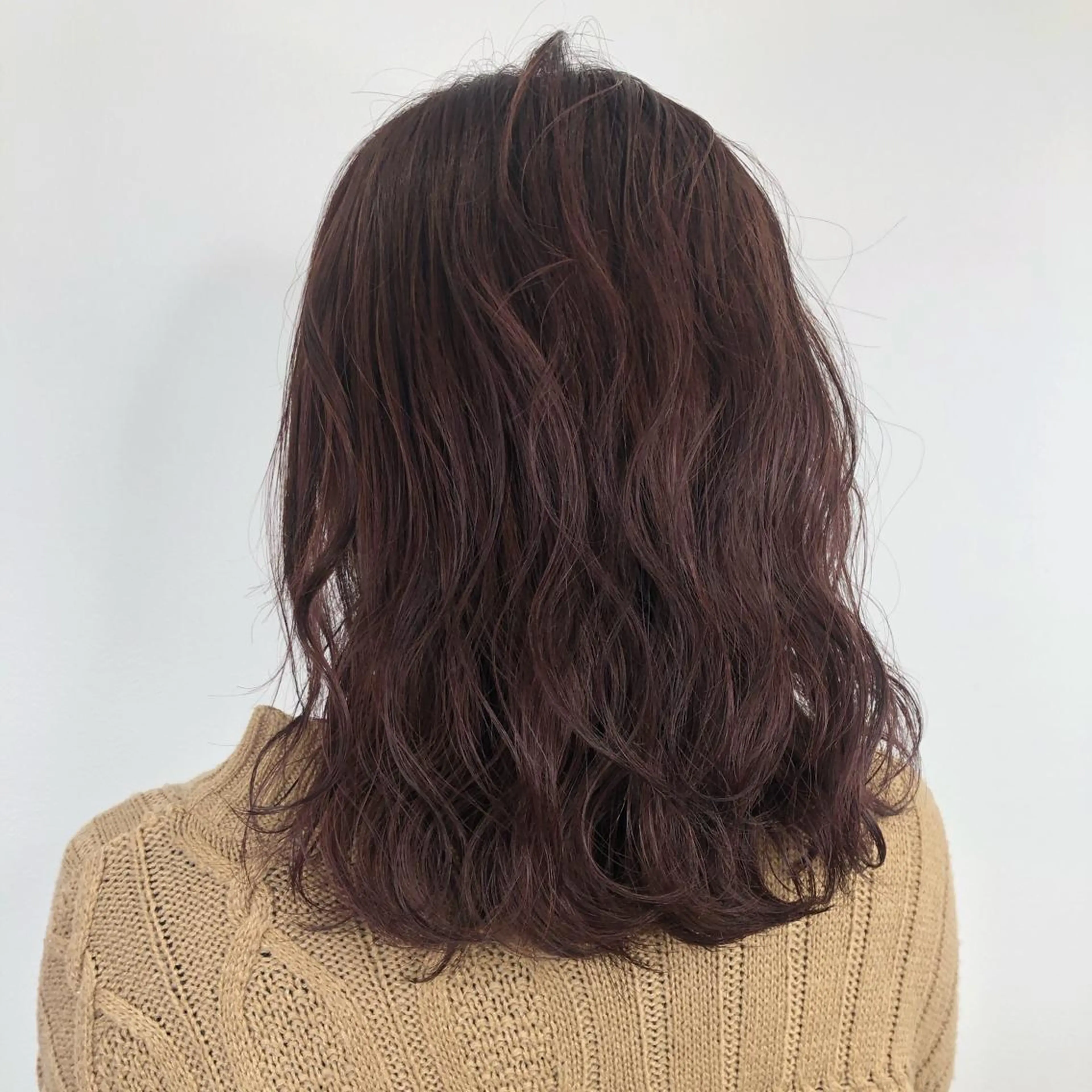 ミディアム カラー 鍵谷 公宏のヘアスタイル