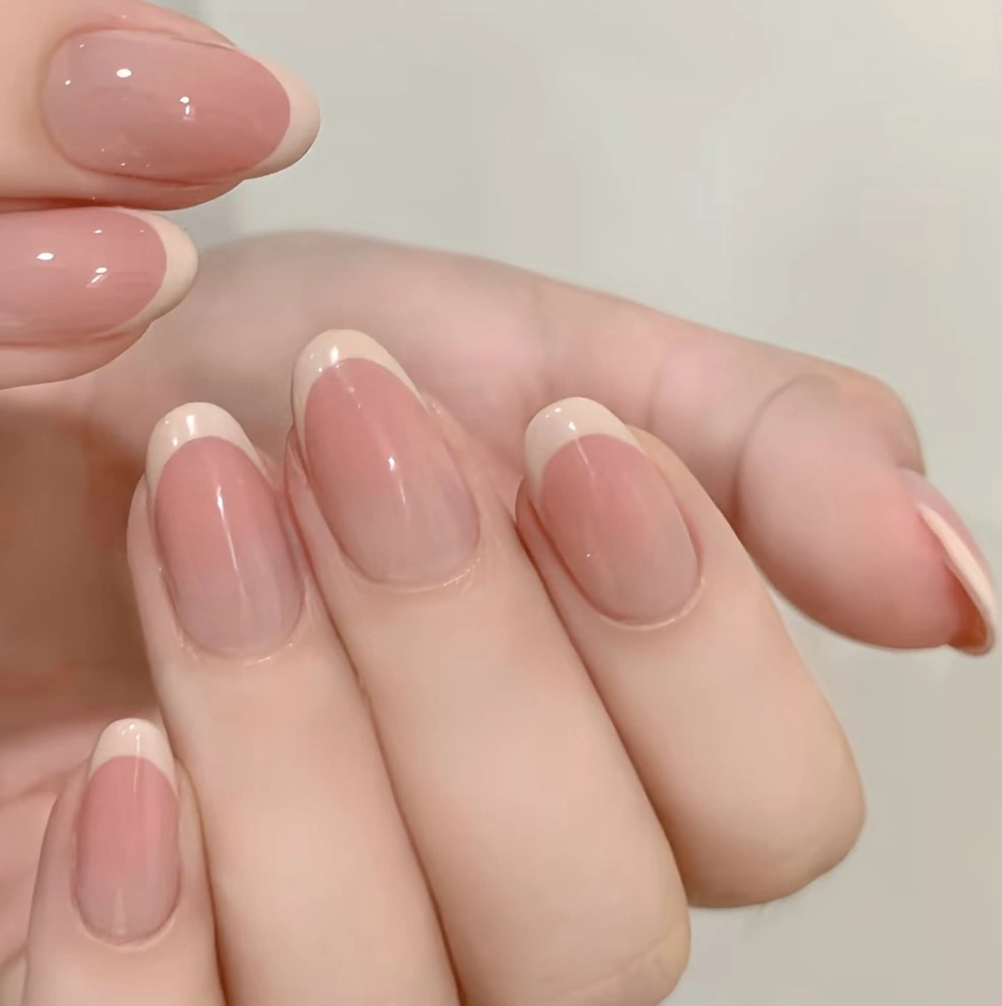 ネイル フレンチネイル シンプルネイル KA NAのネイルデザイン