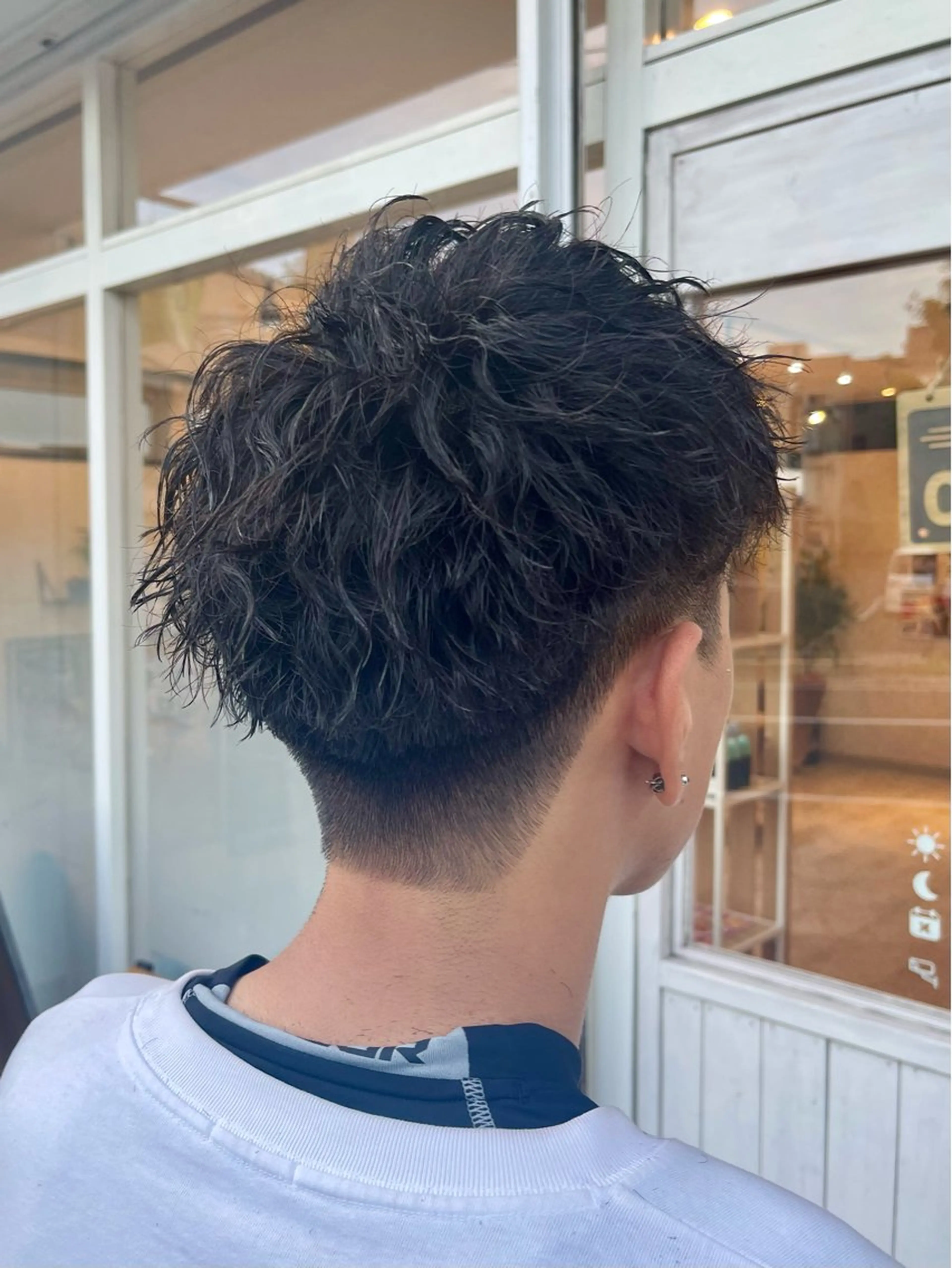 ショート カット パーマ 🍭透明感カラー 志賀拓海🍬🌈のヘアスタイル