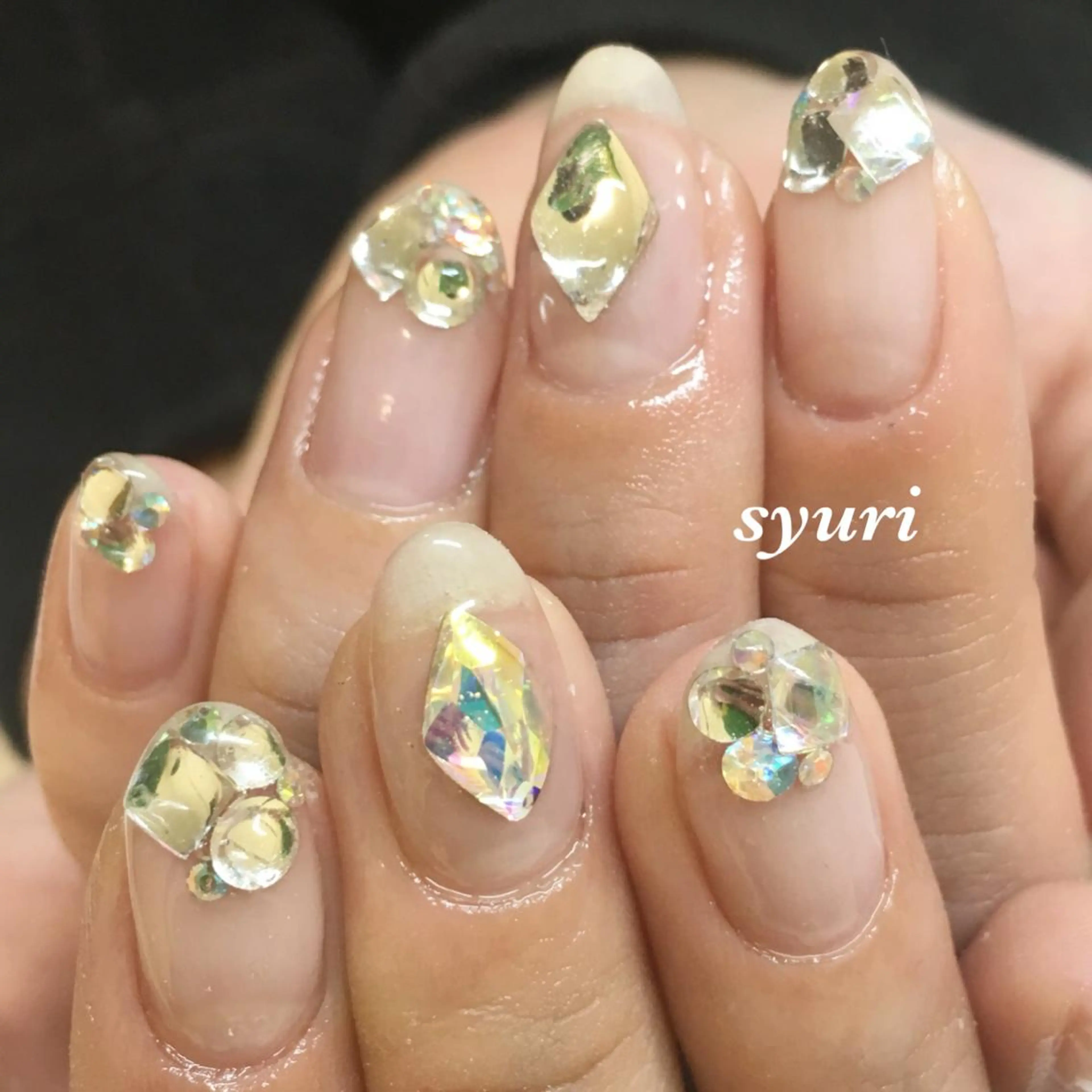 ネイル シンプルネイル ハンドネイル syuri nailのネイルデザイン