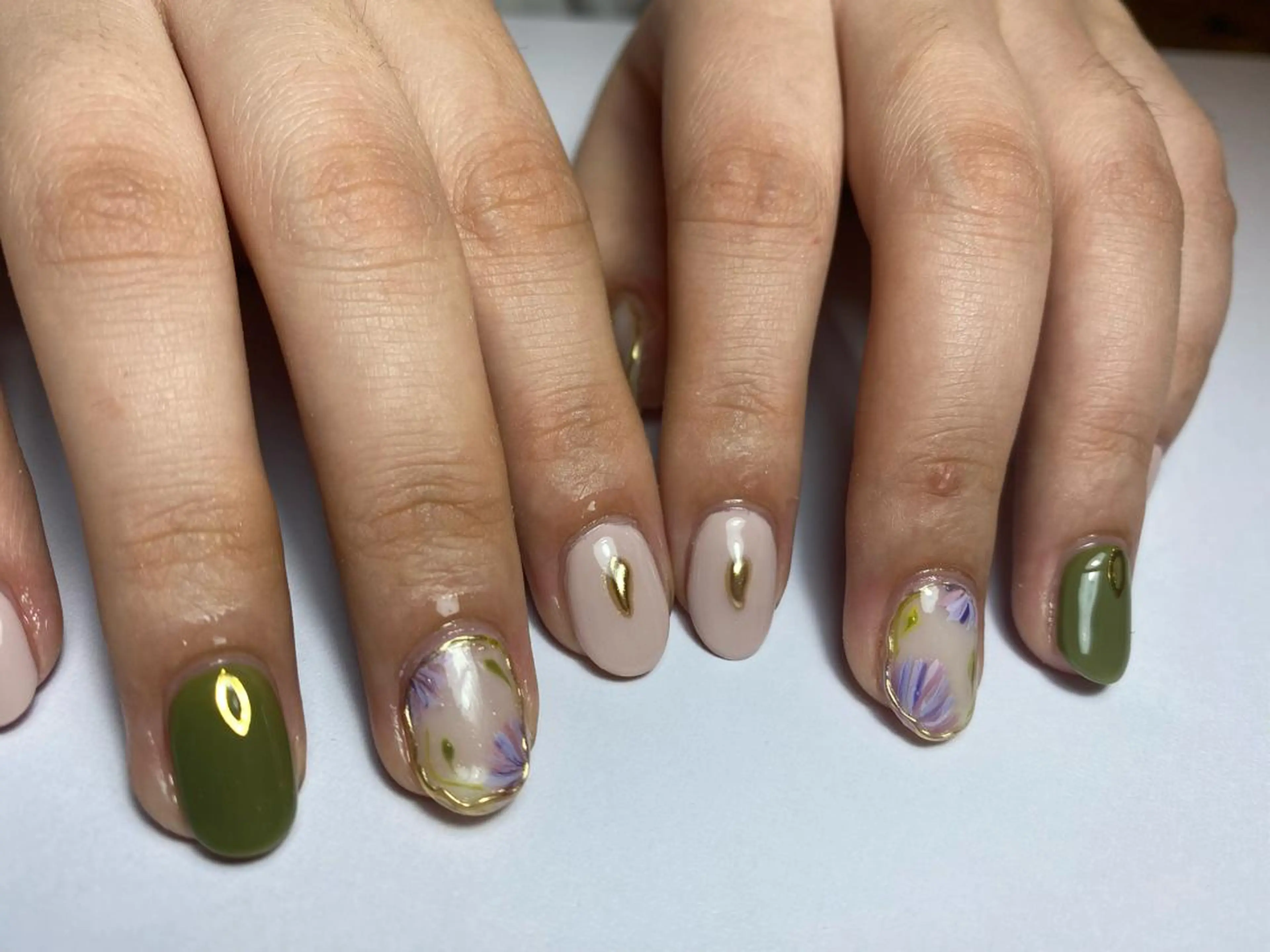 ミディアム shandy nailのネイルデザイン
