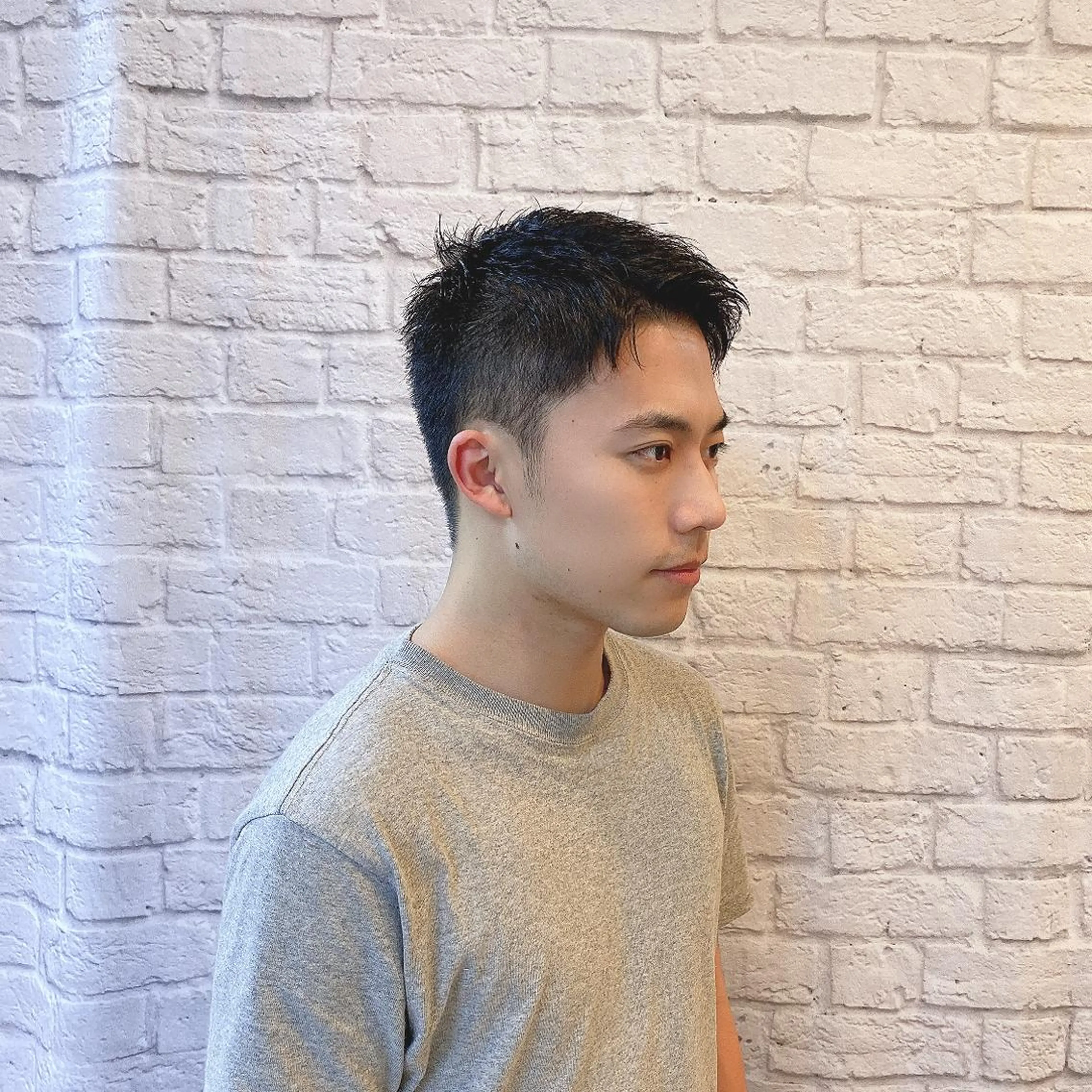 ショート メンズ ショートヘア ブライダルエステ🪽 ミレイの眉毛・アイブロウイメージ