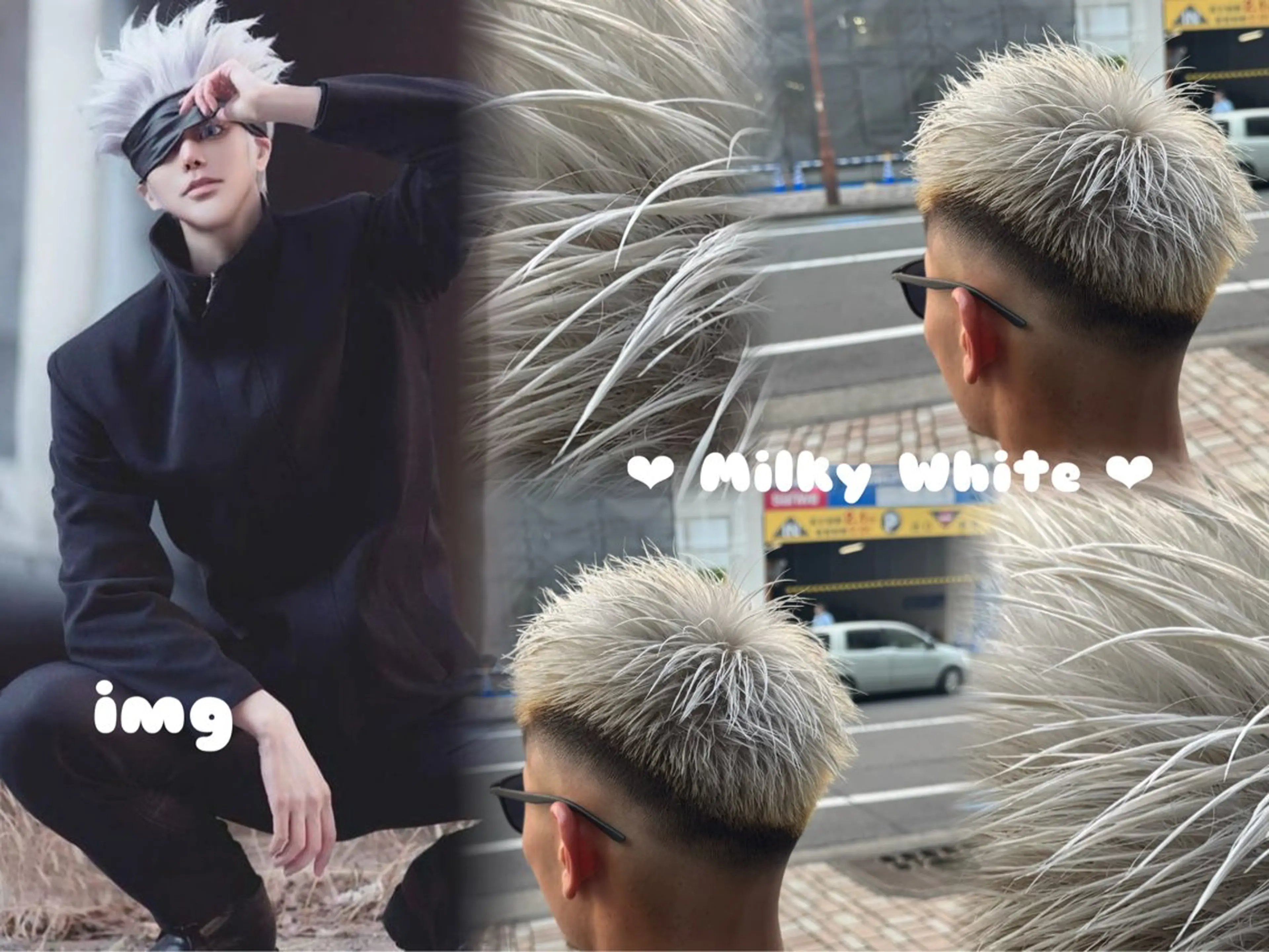 カラー メンズ ヘアカラー トリートメント 🫧🧸カラーヘアメ 🫧MIO🧸🫧のヘアスタイル