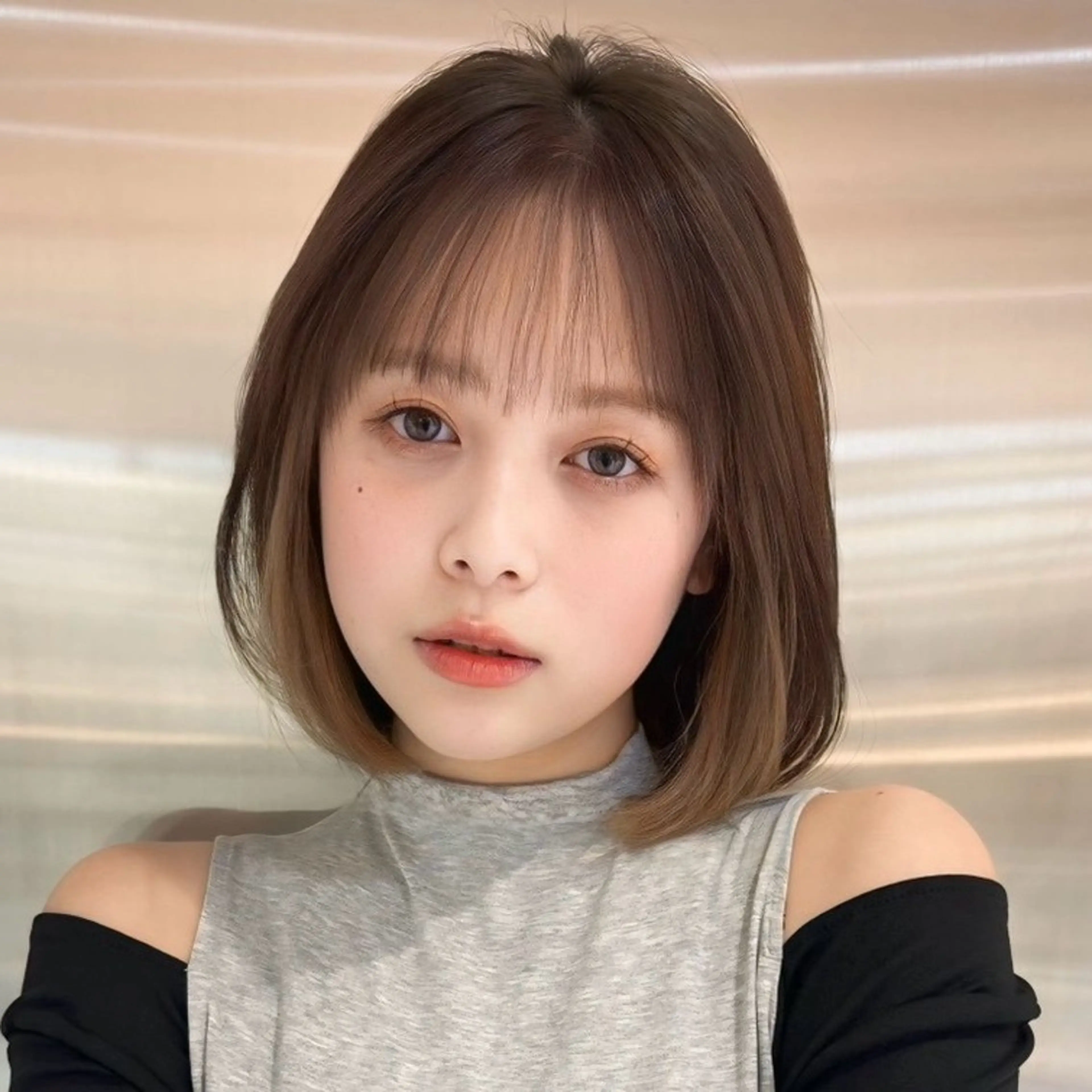 【切りっぱなしボブカット】➕トリートメント✨(3cm以上切れる方のみ)の写真