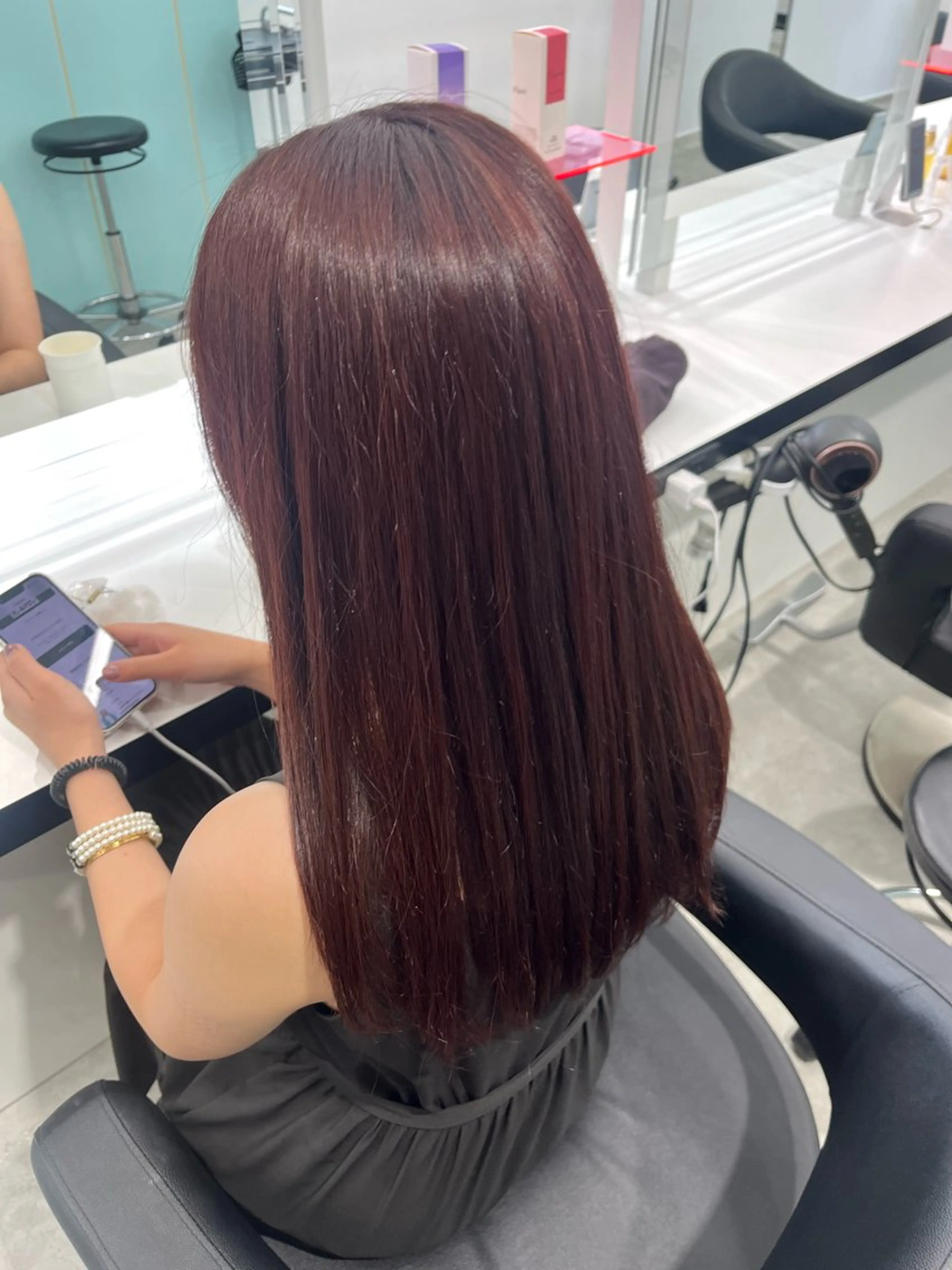 ロング カラー みう/仙台/暖色/ 艶髪/顔周りカット/のヘアスタイル