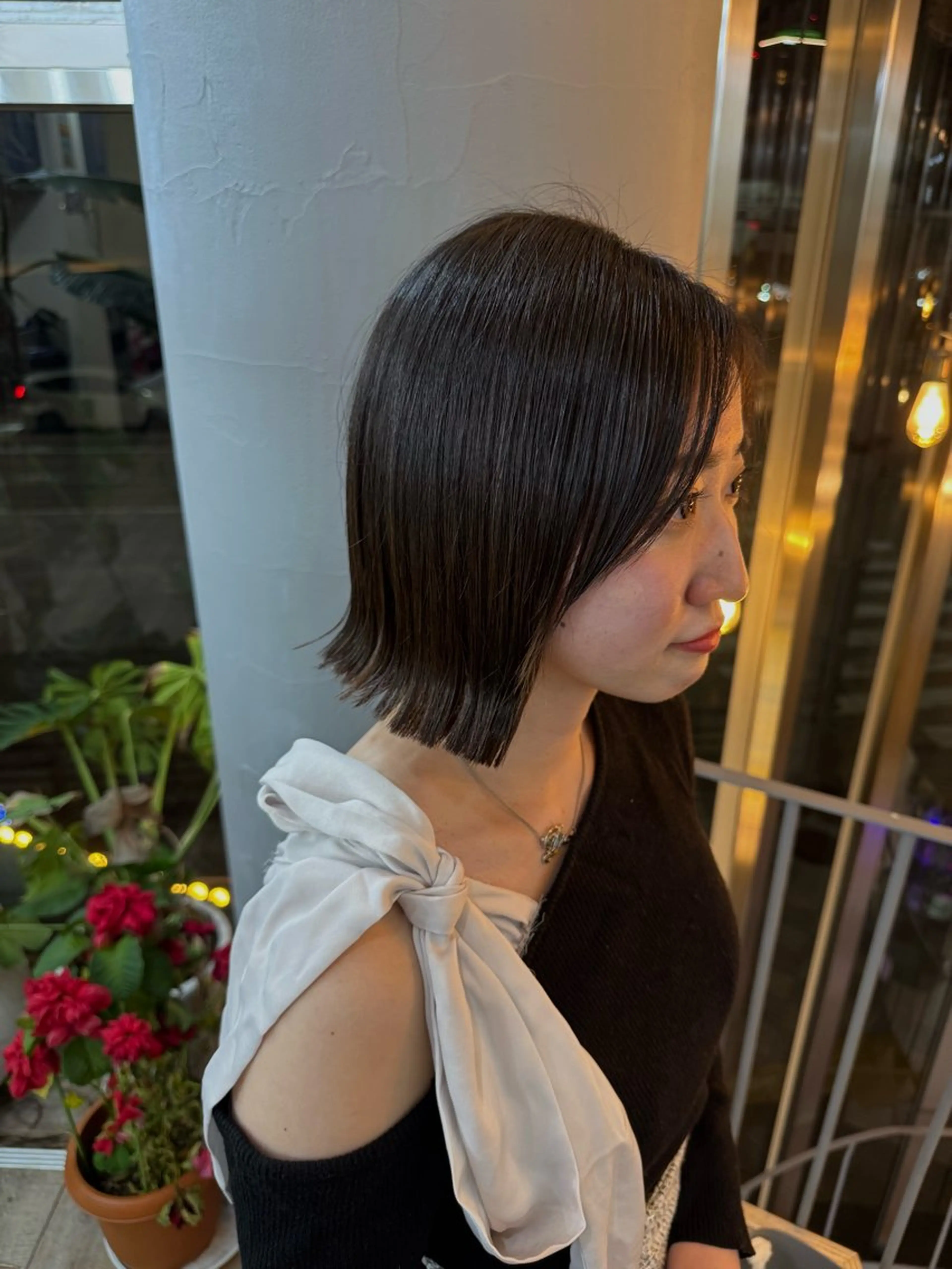 ミディアム カラー ヘアアレンジ 若尾 貴斗のヘアスタイル