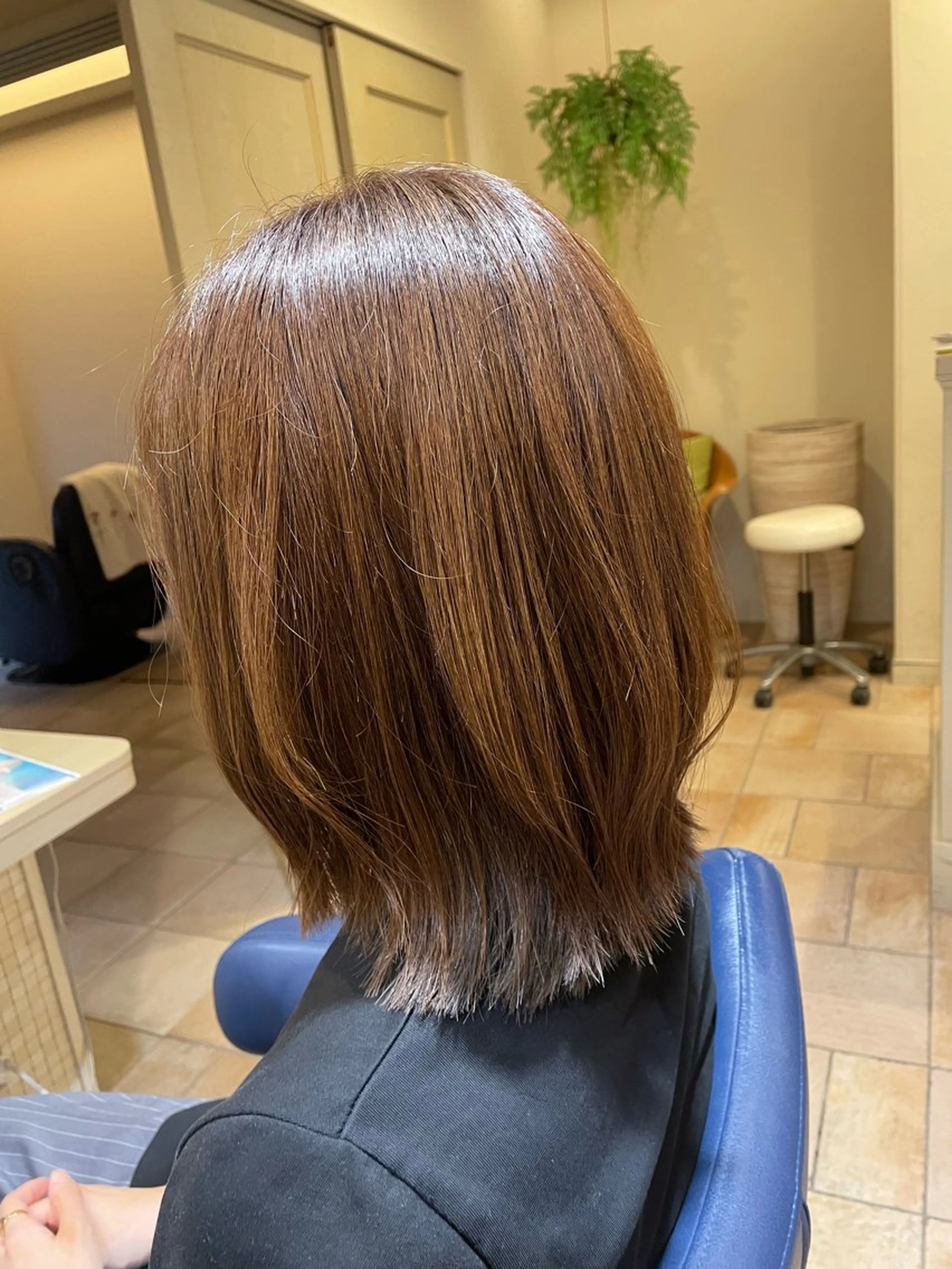 カット+ワンメイクカラー+トリートメントの写真