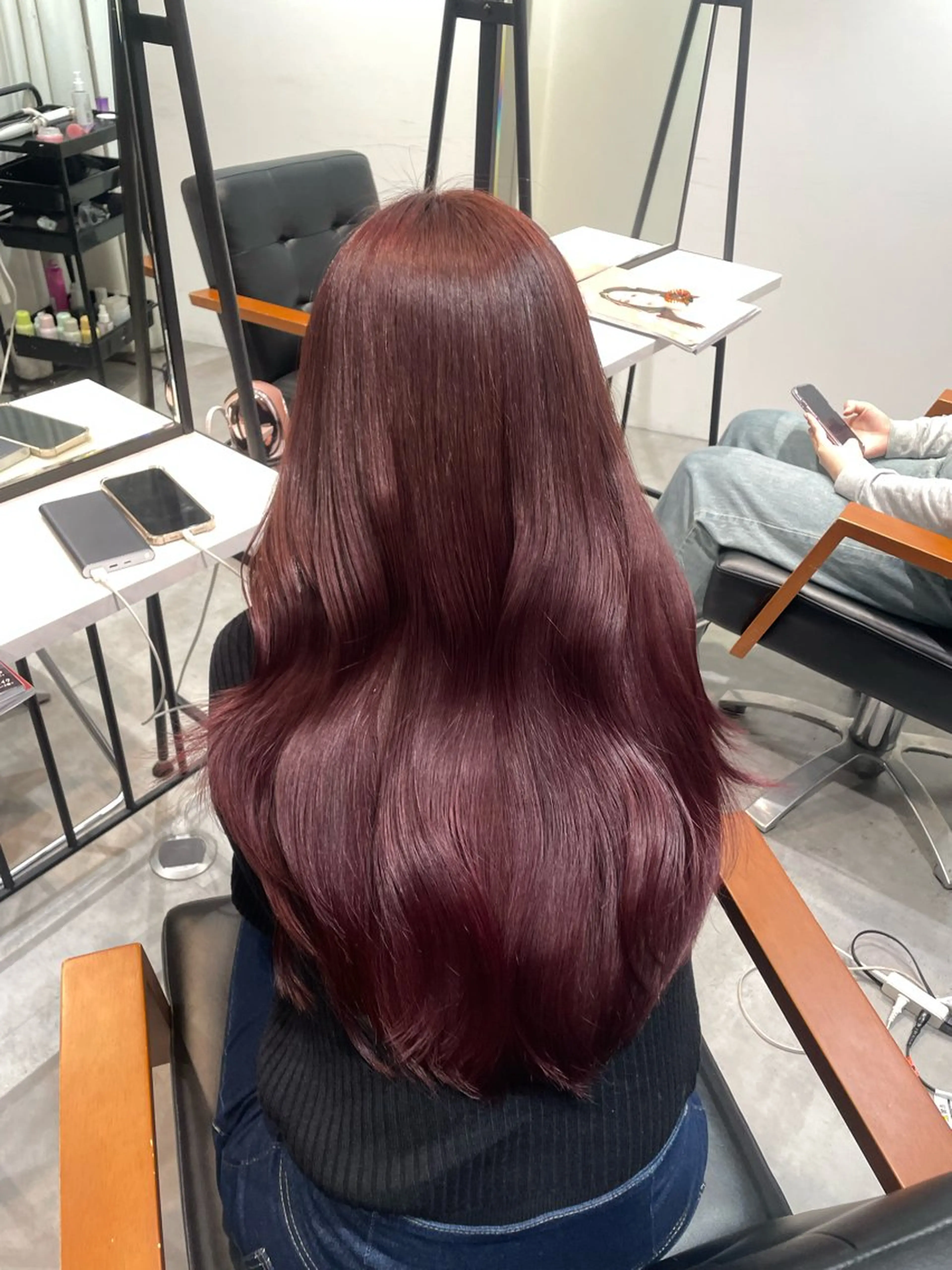 ロング カラー ヘアカラー Ellen by artina 新宿店所属・🪼AI/オリーブ ベージュ🪼のヘアスタイル