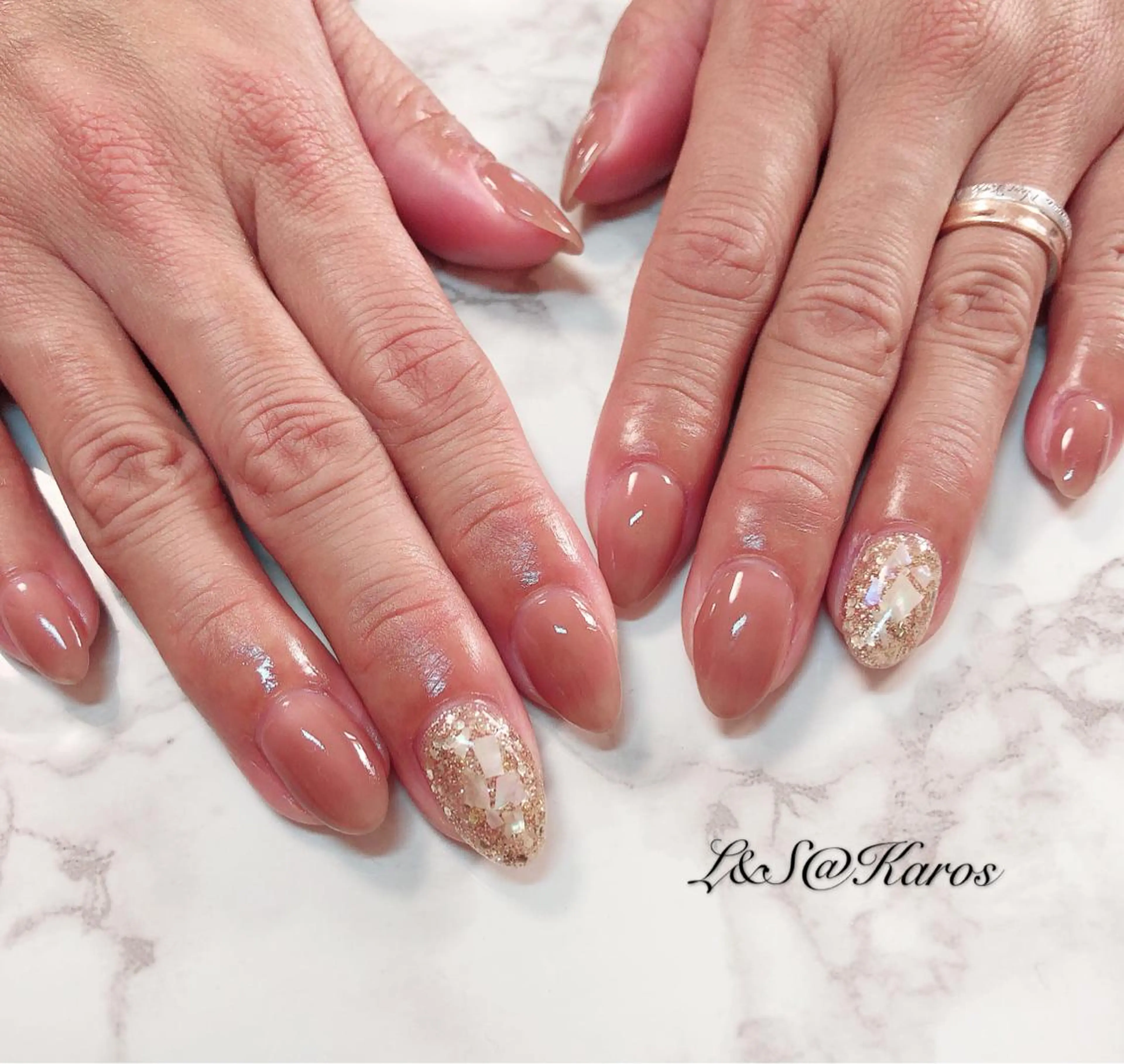 ネイル ハンドネイル L&S@ Karosのネイルデザイン