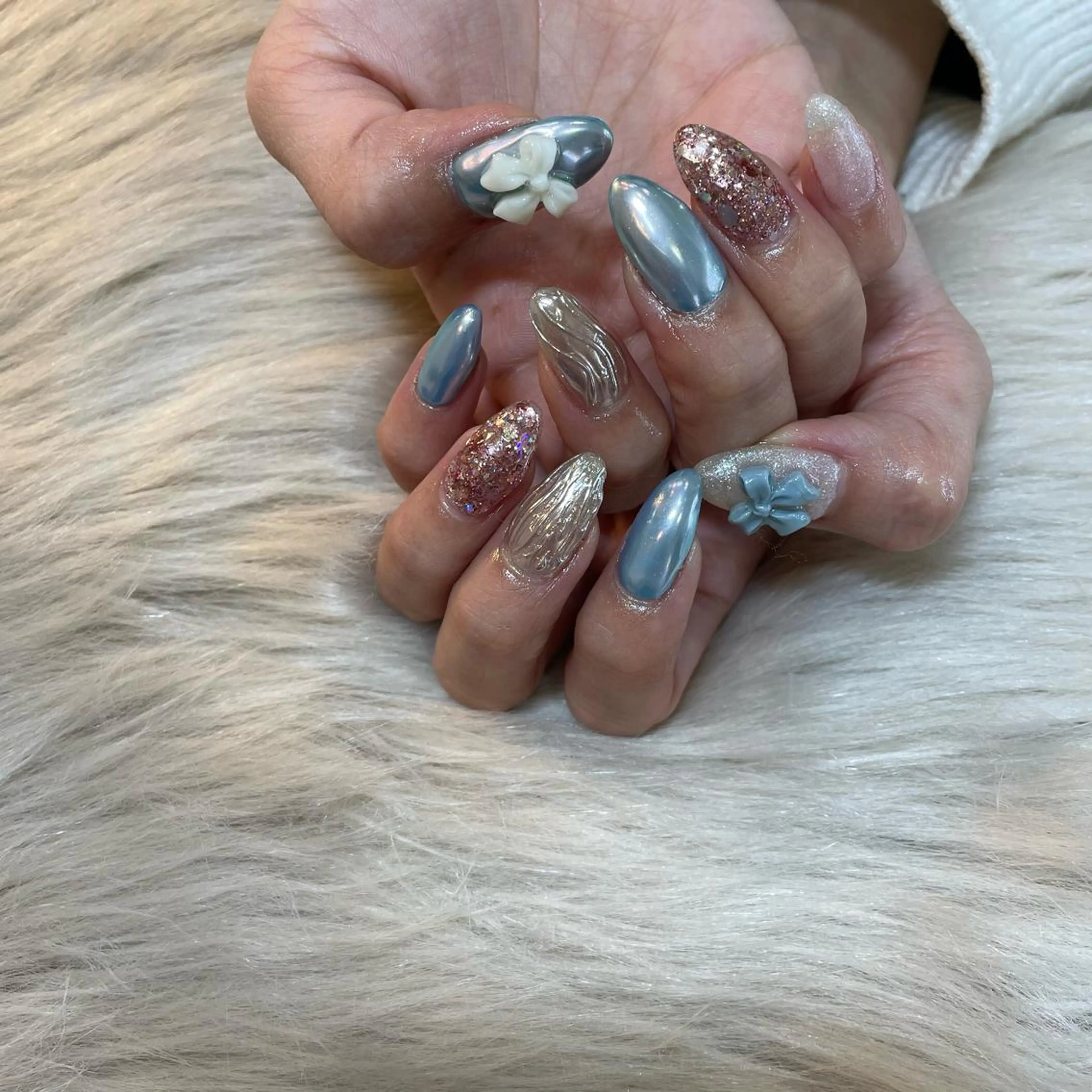 ネイル リボン Nail Salon Gummi.のネイルデザイン