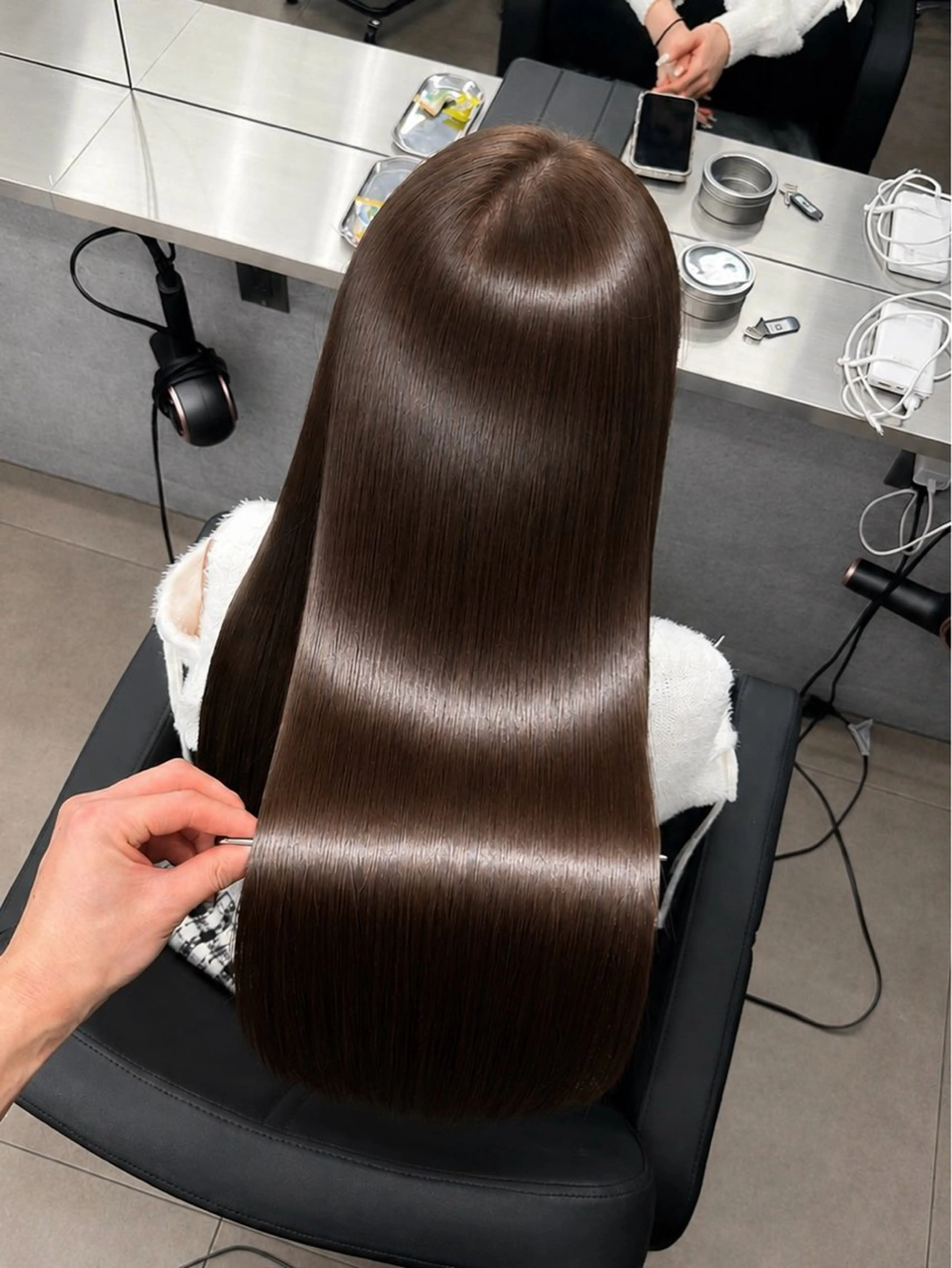 ロング くせ毛 トリートメント カット ヘアカラー トリートメント 🌈新宿縮毛矯正 No.1 SORAのヘアスタイル