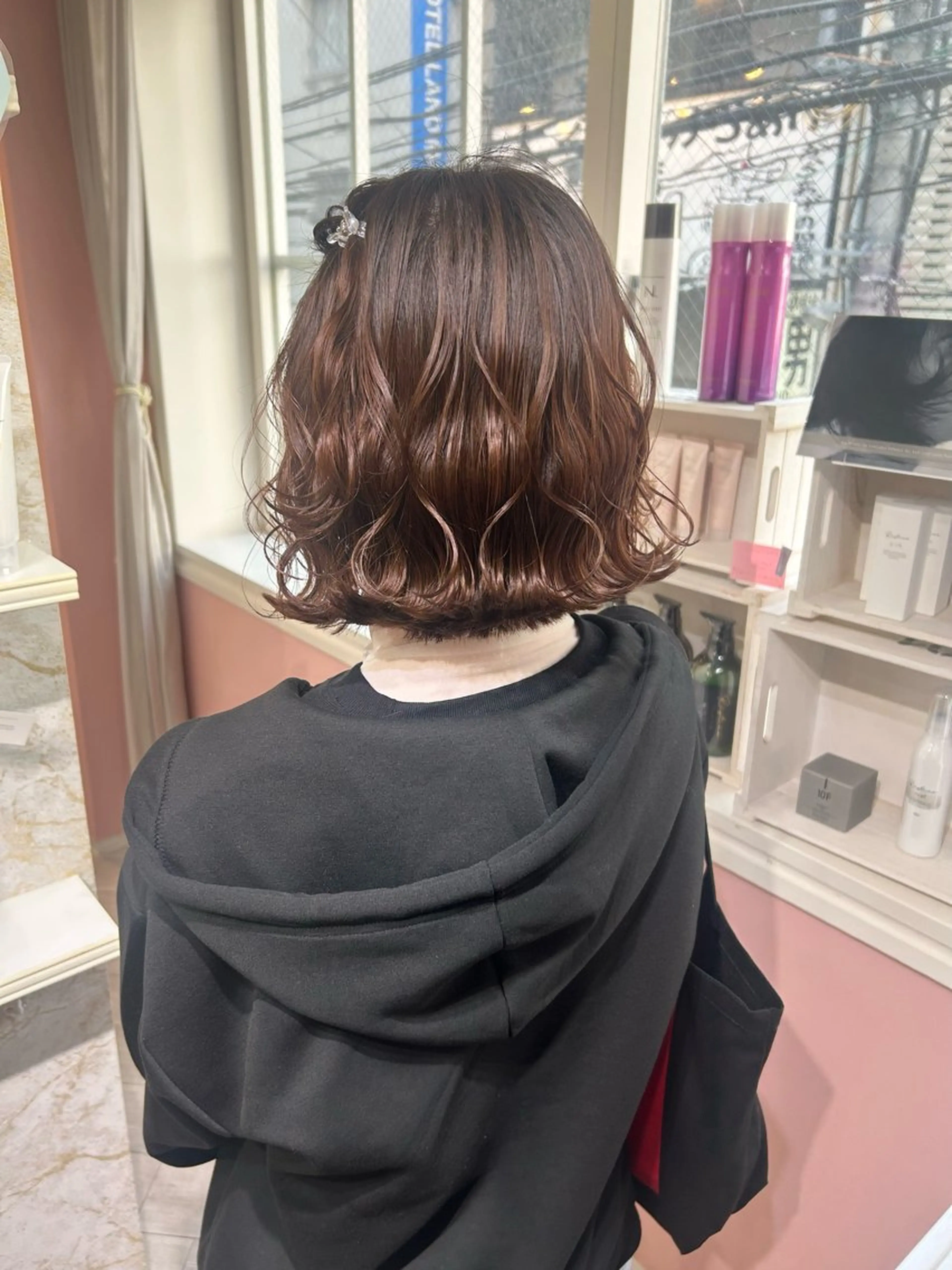 ミディアム 梅田/韓国ヘア /アレンジ/manaのヘアスタイル
