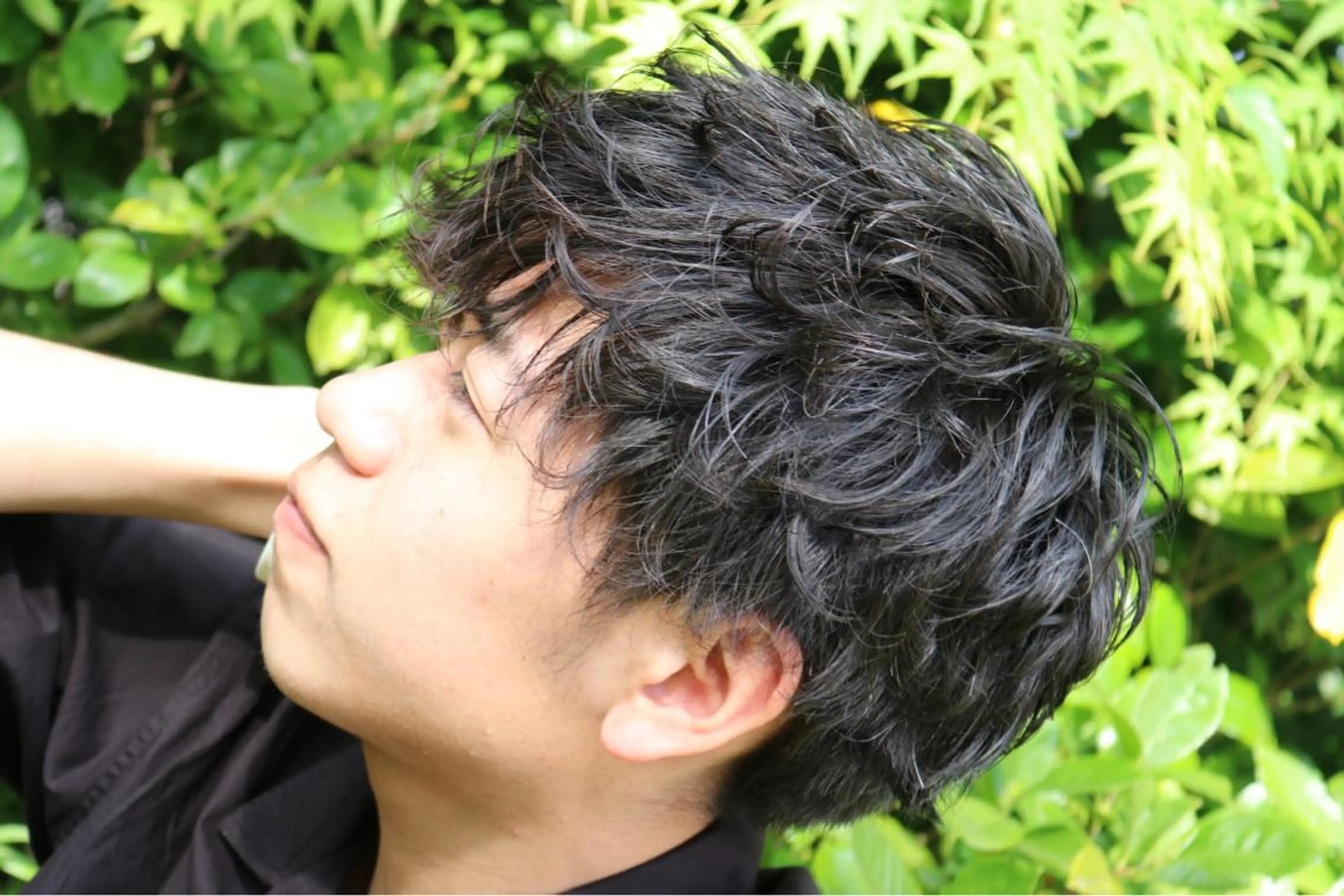 ショート パーマ メンズ 名古屋駅/トップス タイリスト/大黒拓哉のヘアスタイル